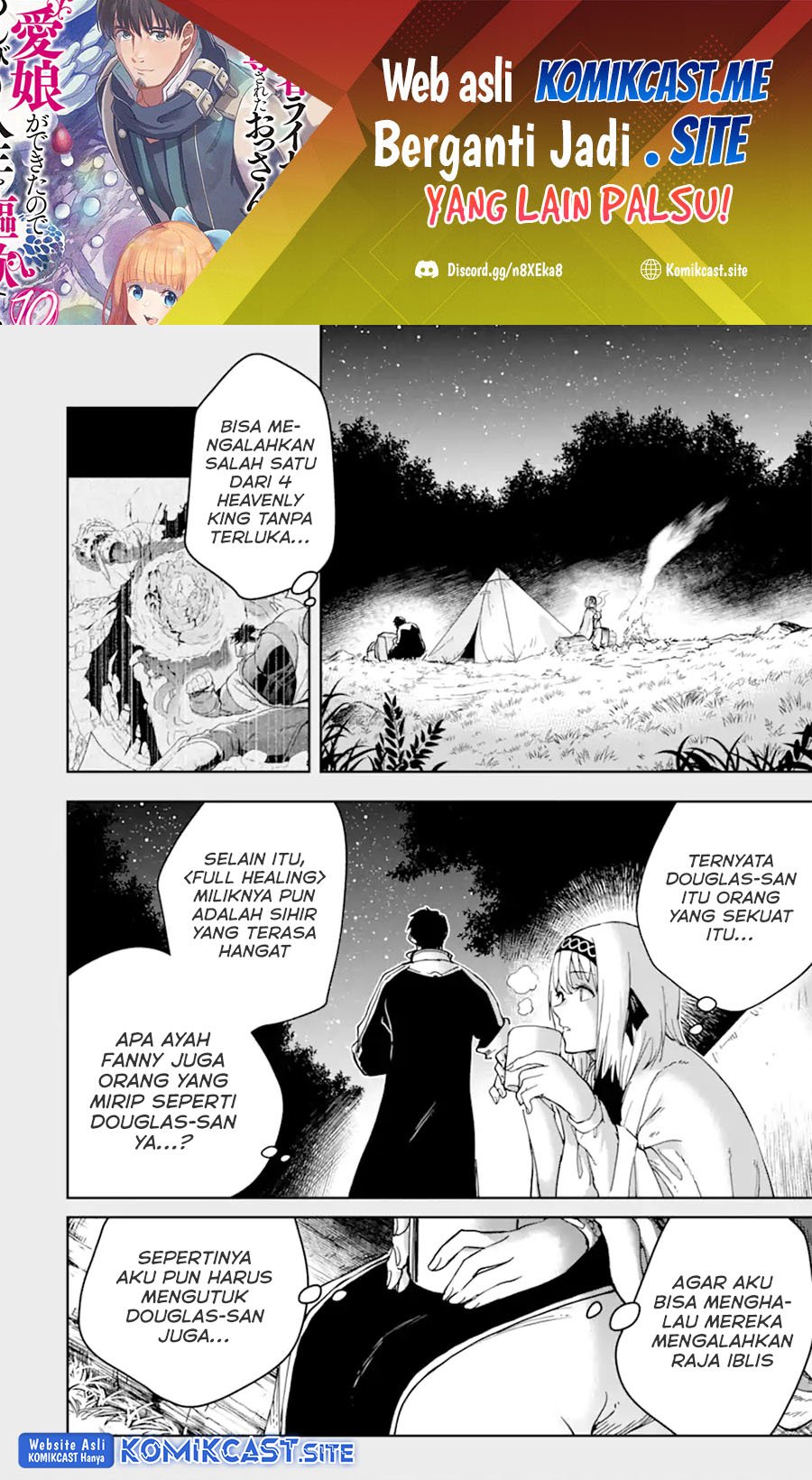 Boukensha License o Hakudatsu Sareta Ossan Dakedo, Manamusume ga Dekita no de Nonbiri Jinsei Chapter 38.4 - halaman 2