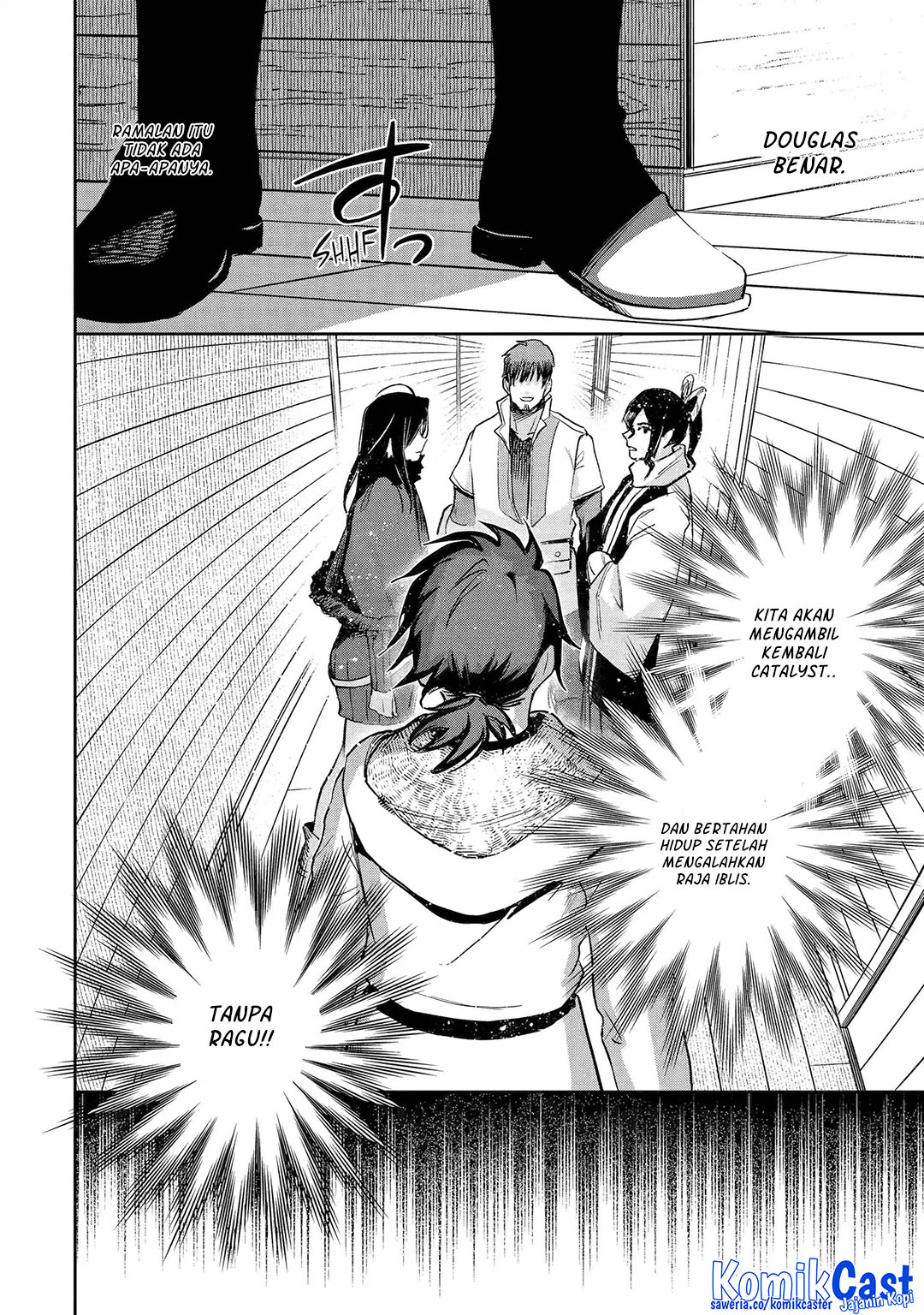 Boukensha License o Hakudatsu Sareta Ossan Dakedo, Manamusume ga Dekita no de Nonbiri Jinsei Chapter 54 - halaman 1