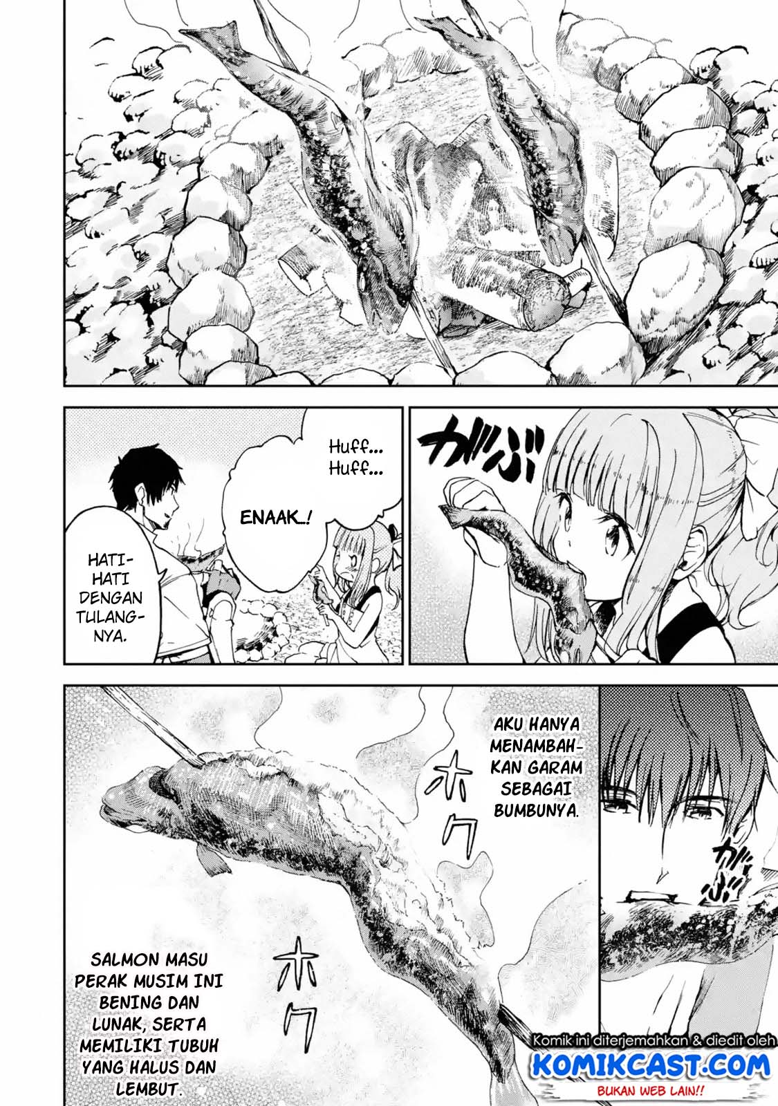 Boukensha License o Hakudatsu Sareta Ossan Dakedo, Manamusume ga Dekita no de Nonbiri Jinsei Chapter 6.1 - halaman 3