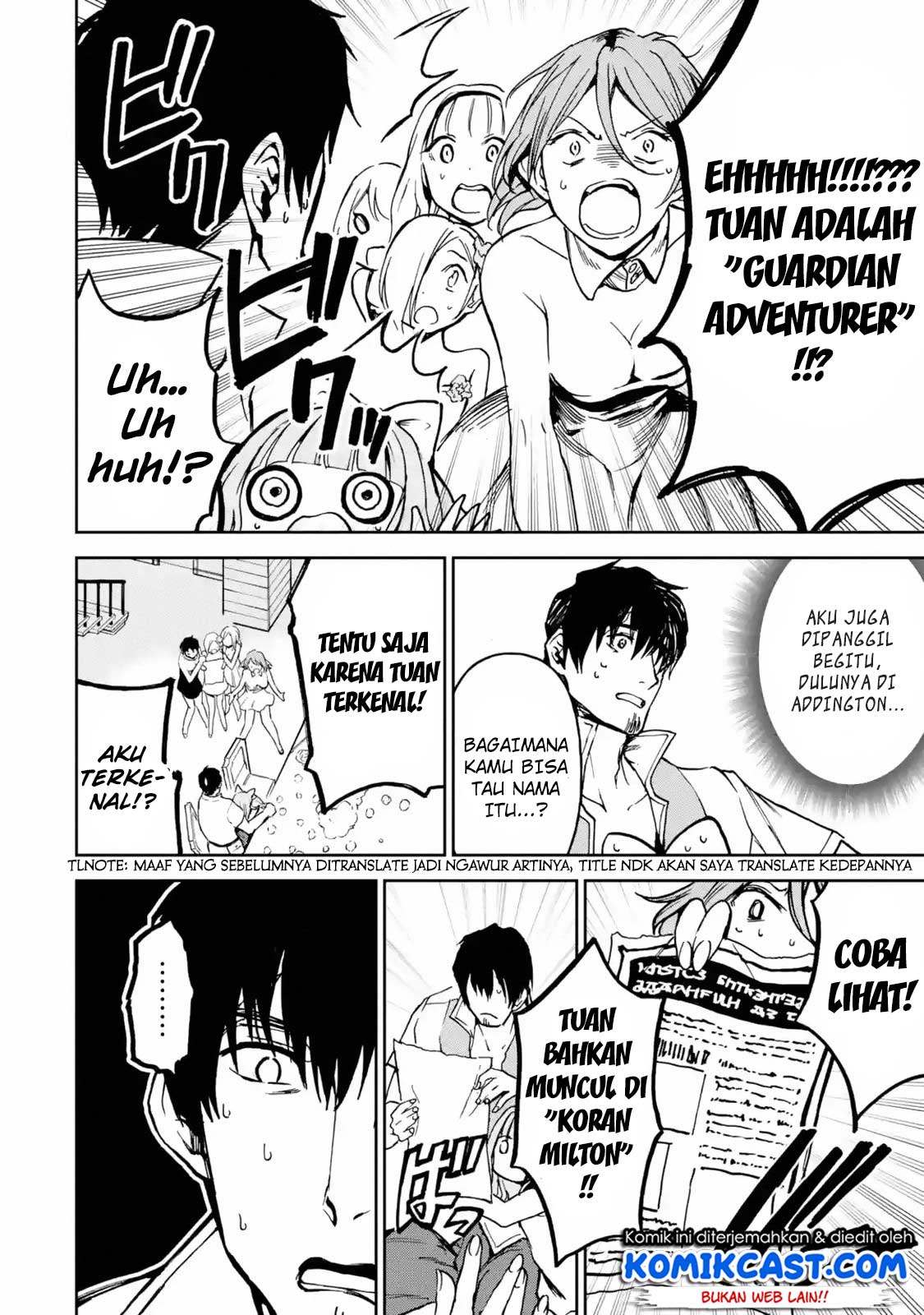 Boukensha License o Hakudatsu Sareta Ossan Dakedo, Manamusume ga Dekita no de Nonbiri Jinsei Chapter 9.3 - halaman 3