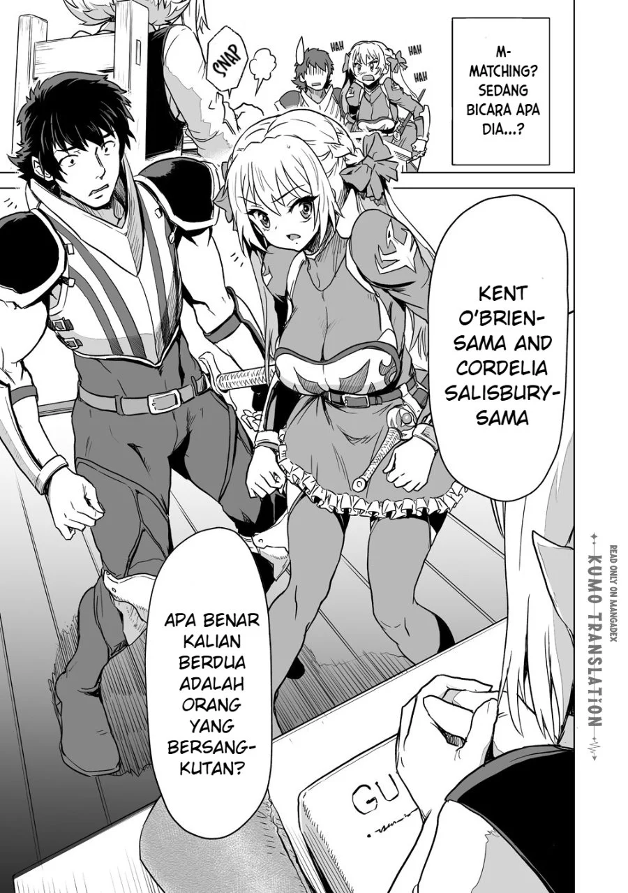 Boukensha Matching App De Aishou Batsugun Dakedo Seikaku Saiakuna Onna To Party Kunda Kekka, Ecchi Aishou Ga 200% Koe Datta Node Yoru Wa Juujunna Saikou No Teammate Ni Narimashita Chapter 1 - halaman 3