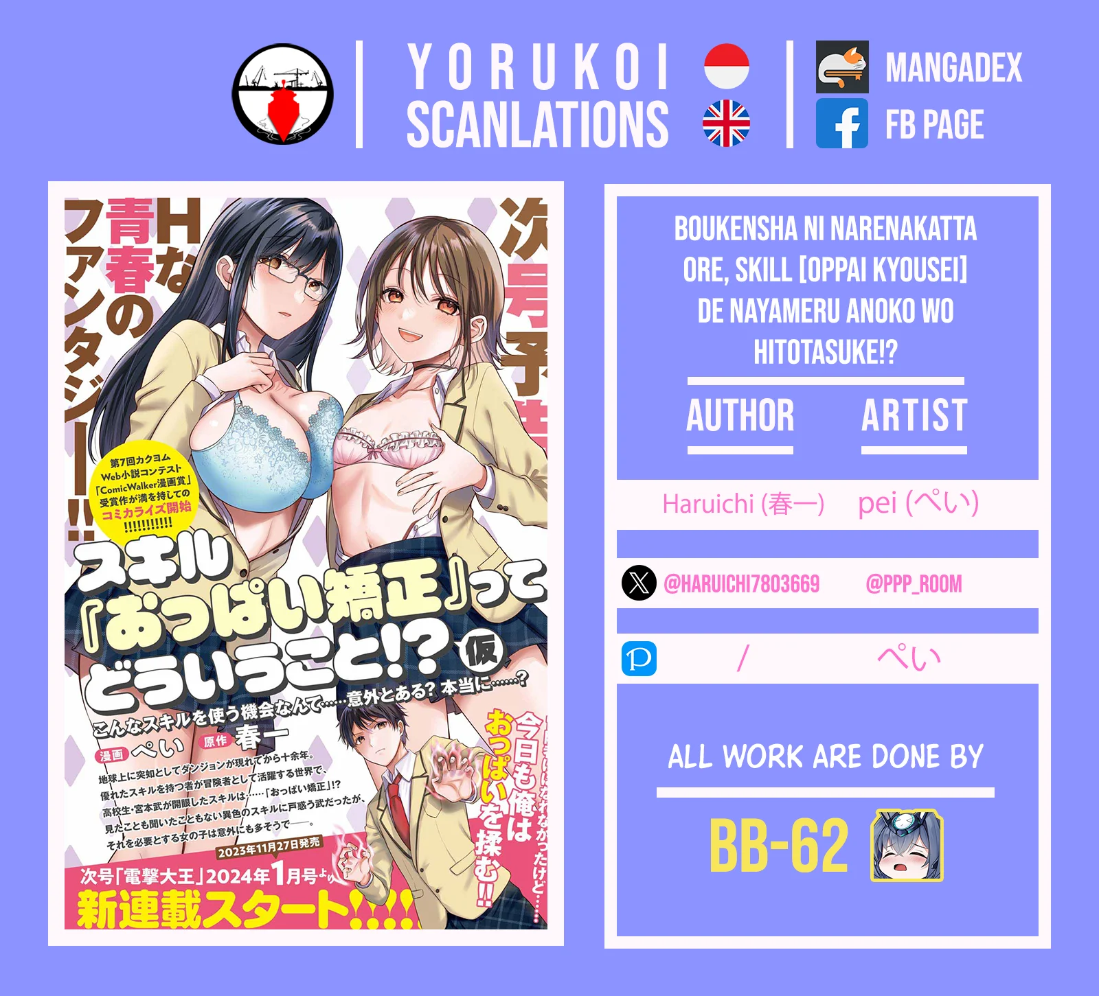 Boukensha ni Narenakatta Ore, Skill [Oppai Kyousei] de Nayameru Anoko wo Hitotasuke!? Chapter 16 - halaman 1