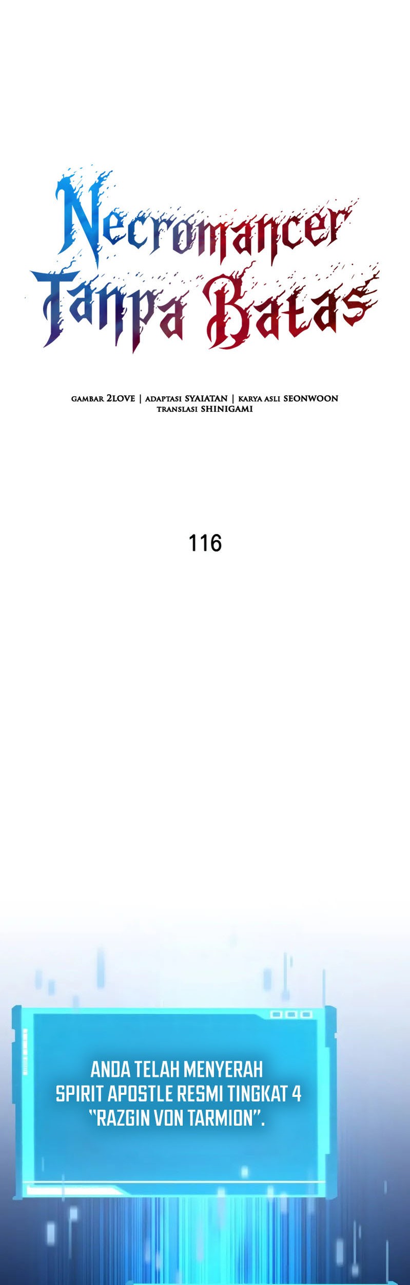 Boundless Necromancer Chapter 116 - halaman 39
