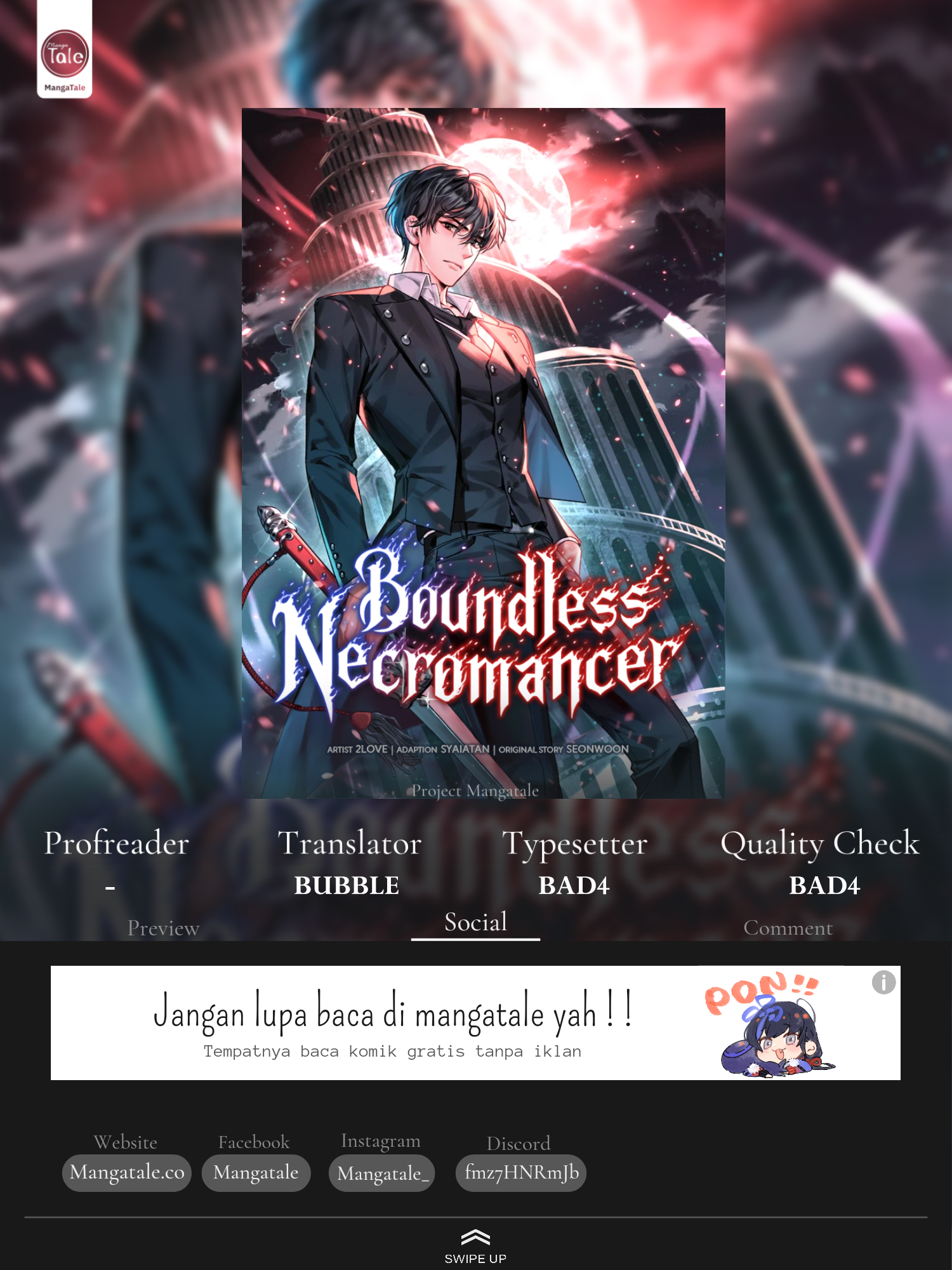 Boundless Necromancer Chapter 12 - halaman 1