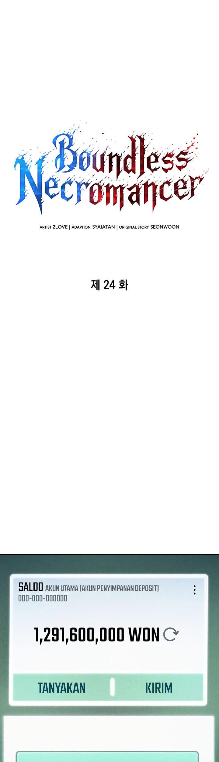 Boundless Necromancer Chapter 24 - halaman 18
