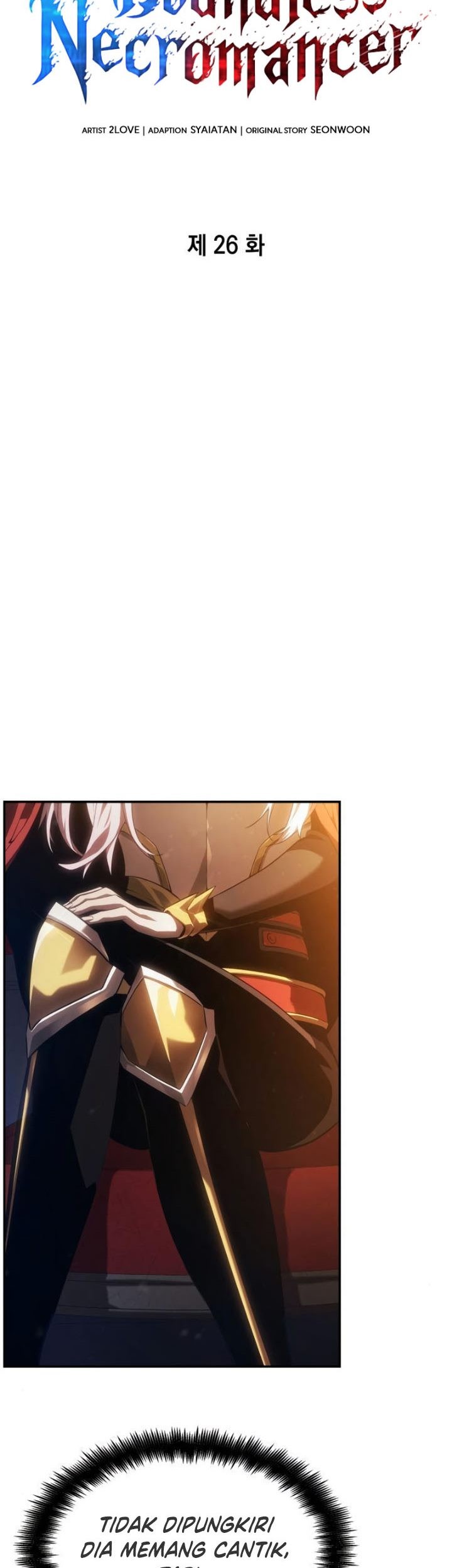 Boundless Necromancer Chapter 26 - halaman 26