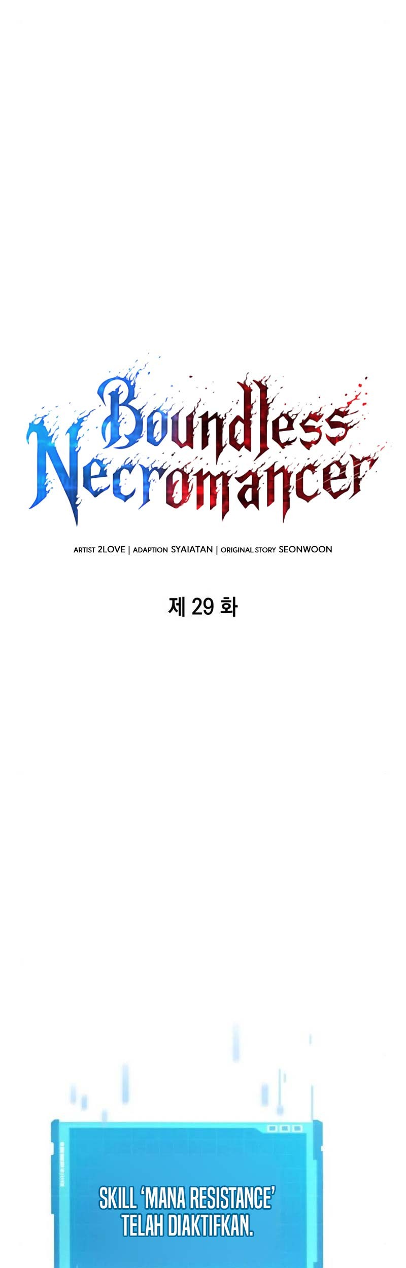 Boundless Necromancer Chapter 29 - halaman 8