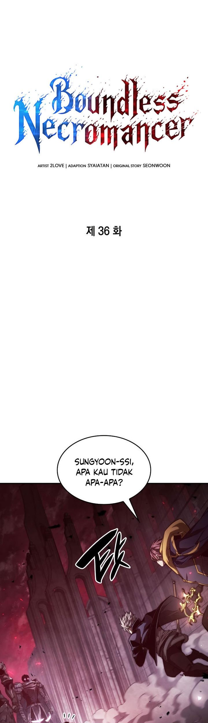 Boundless Necromancer Chapter 36 - halaman 32