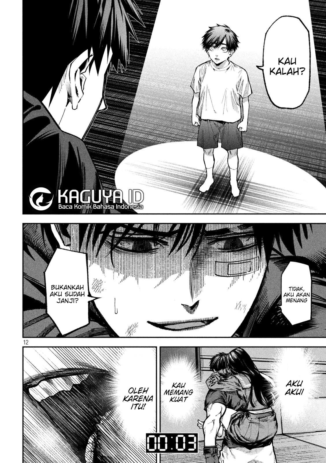 Bouryoku Banzai Chapter 14 - halaman 12