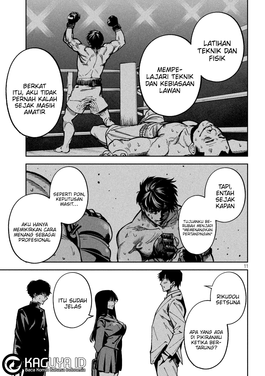 Bouryoku Banzai Chapter 15 - halaman 12