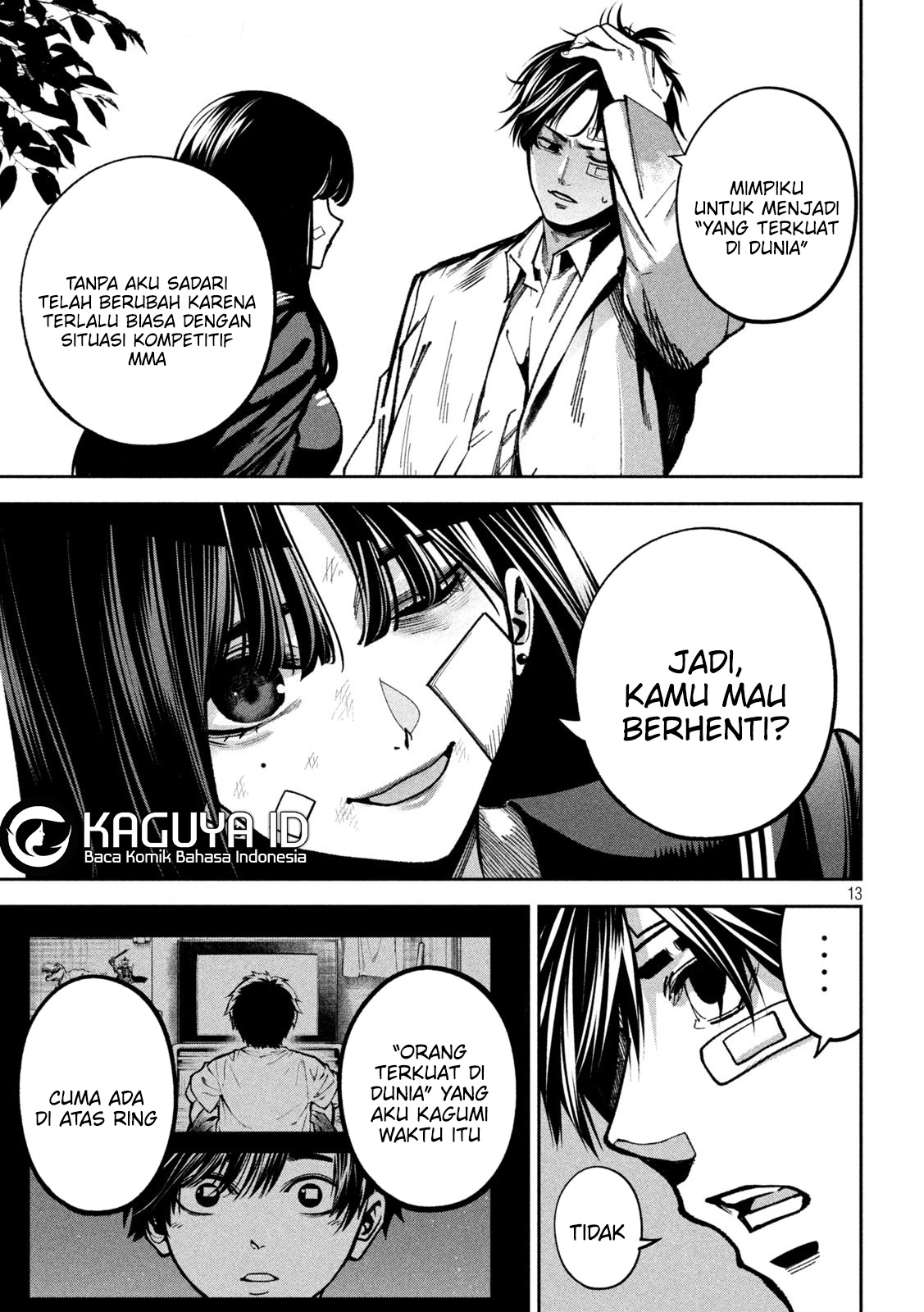Bouryoku Banzai Chapter 15 - halaman 14
