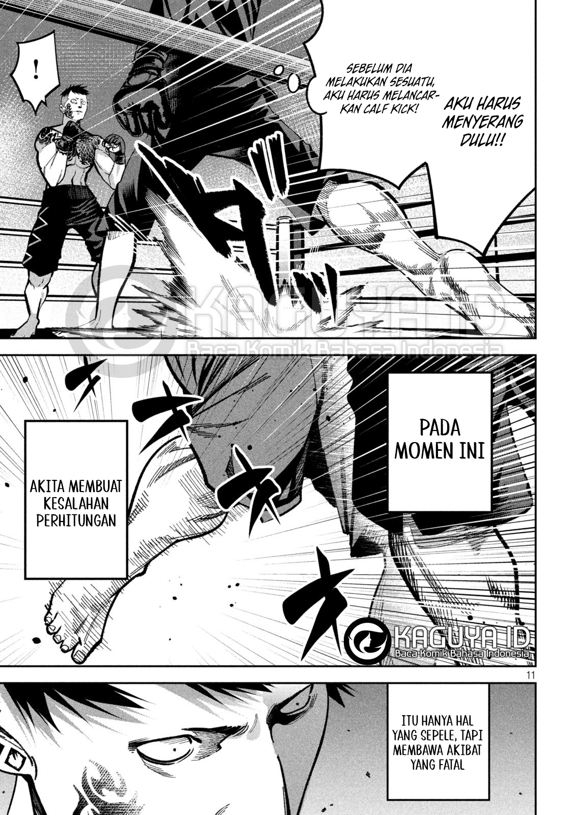 Bouryoku Banzai Chapter 17 - halaman 12