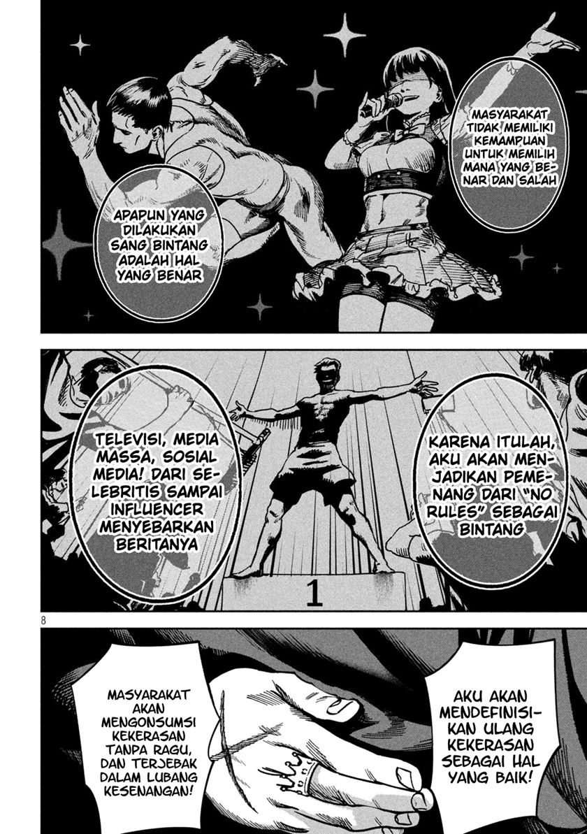 Bouryoku Banzai Chapter 22 - halaman 9