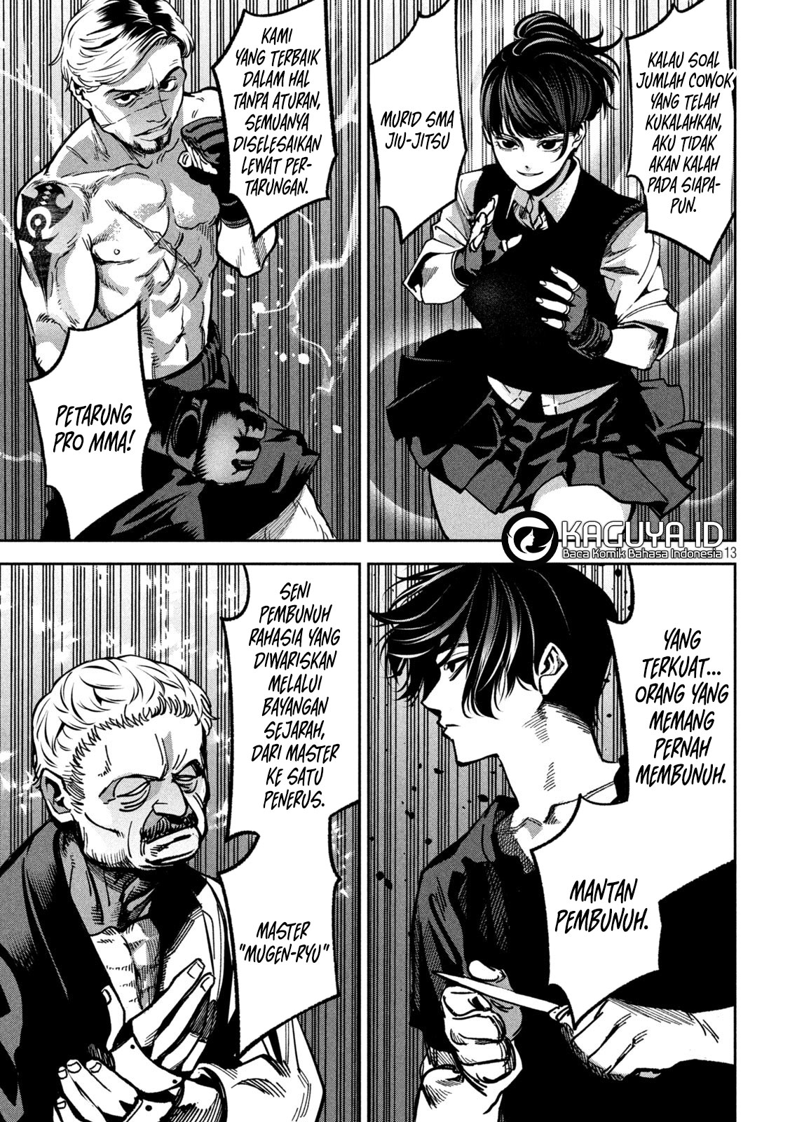 Bouryoku Banzai Chapter 23 - halaman 14