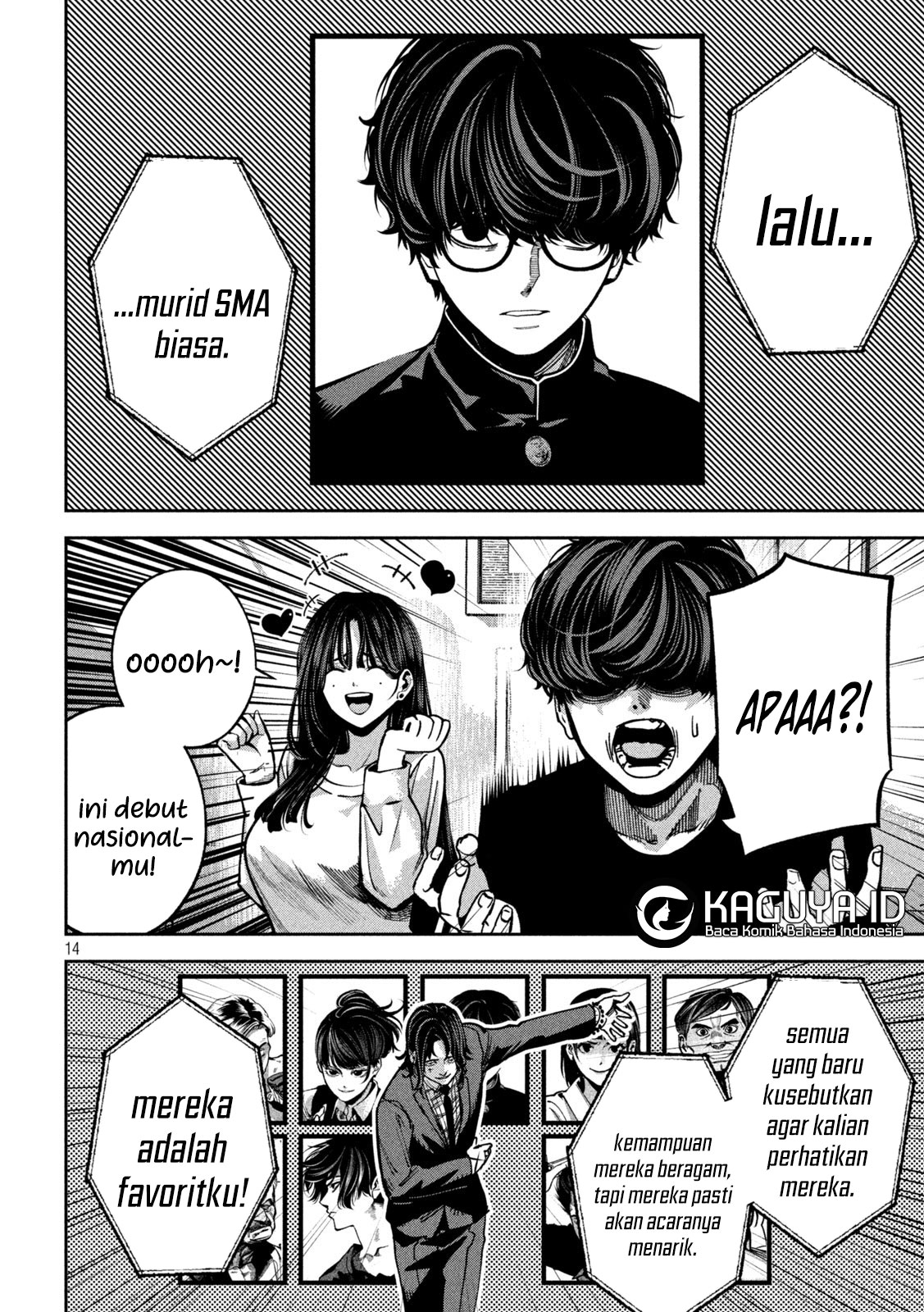 Bouryoku Banzai Chapter 23 - halaman 15