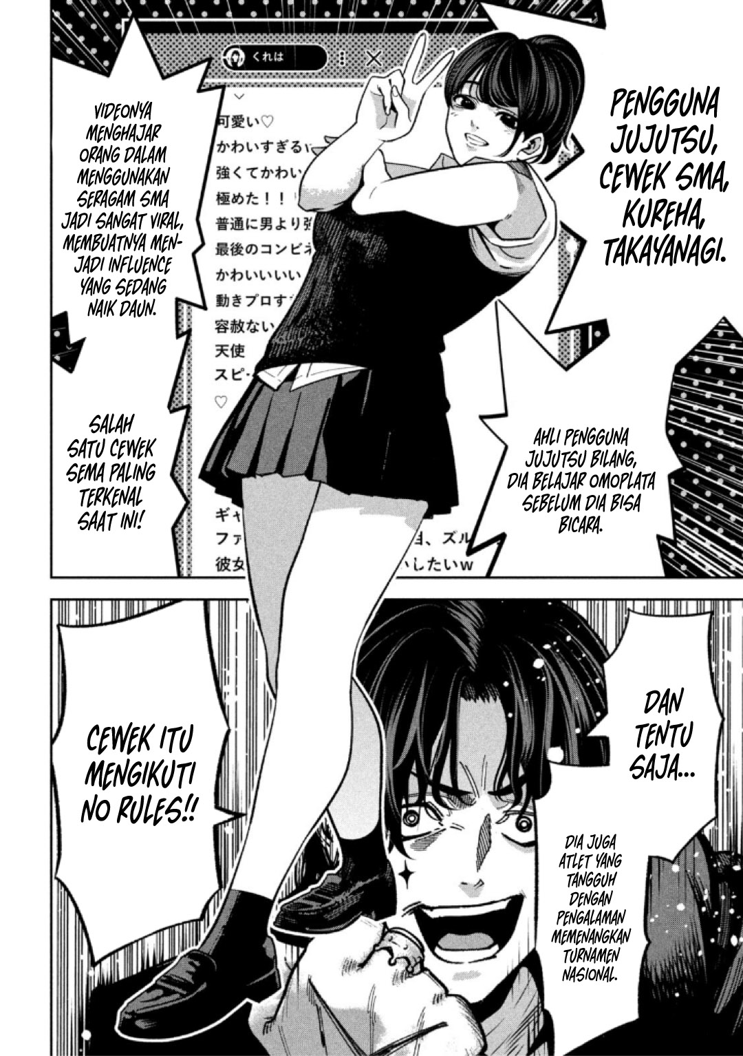 Bouryoku Banzai Chapter 32 - halaman 6