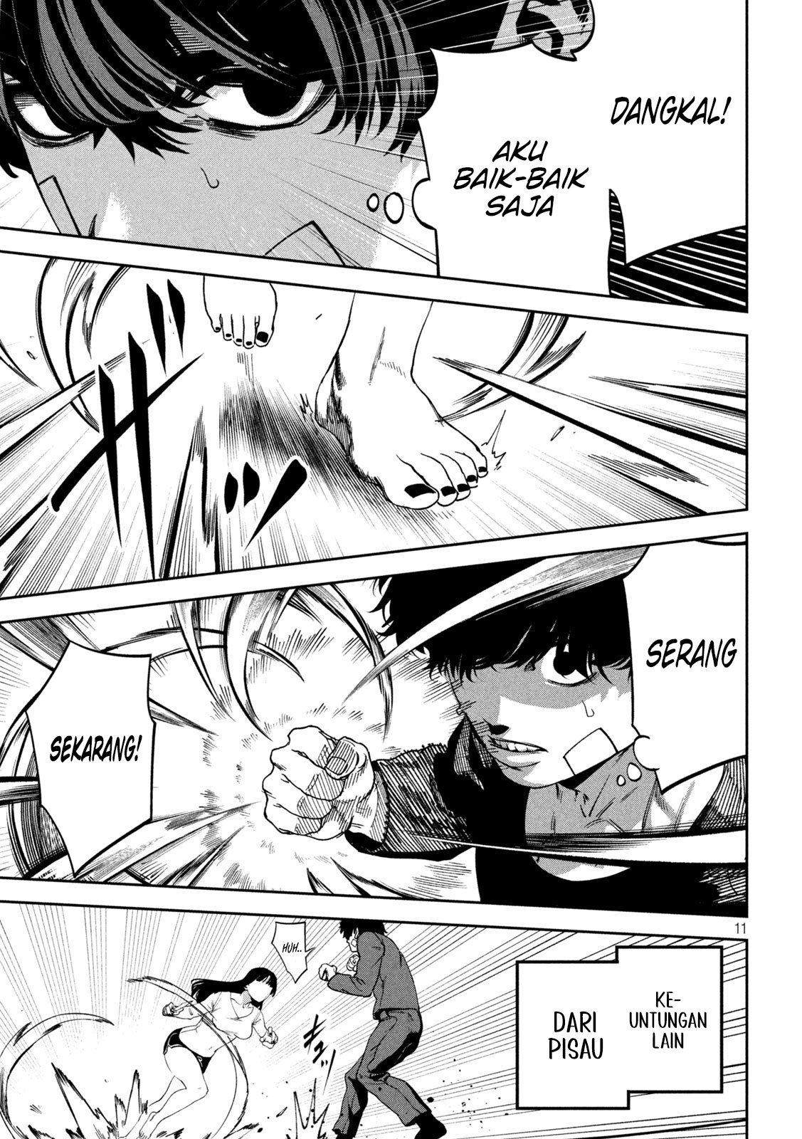 Bouryoku Banzai Chapter 34 - halaman 10