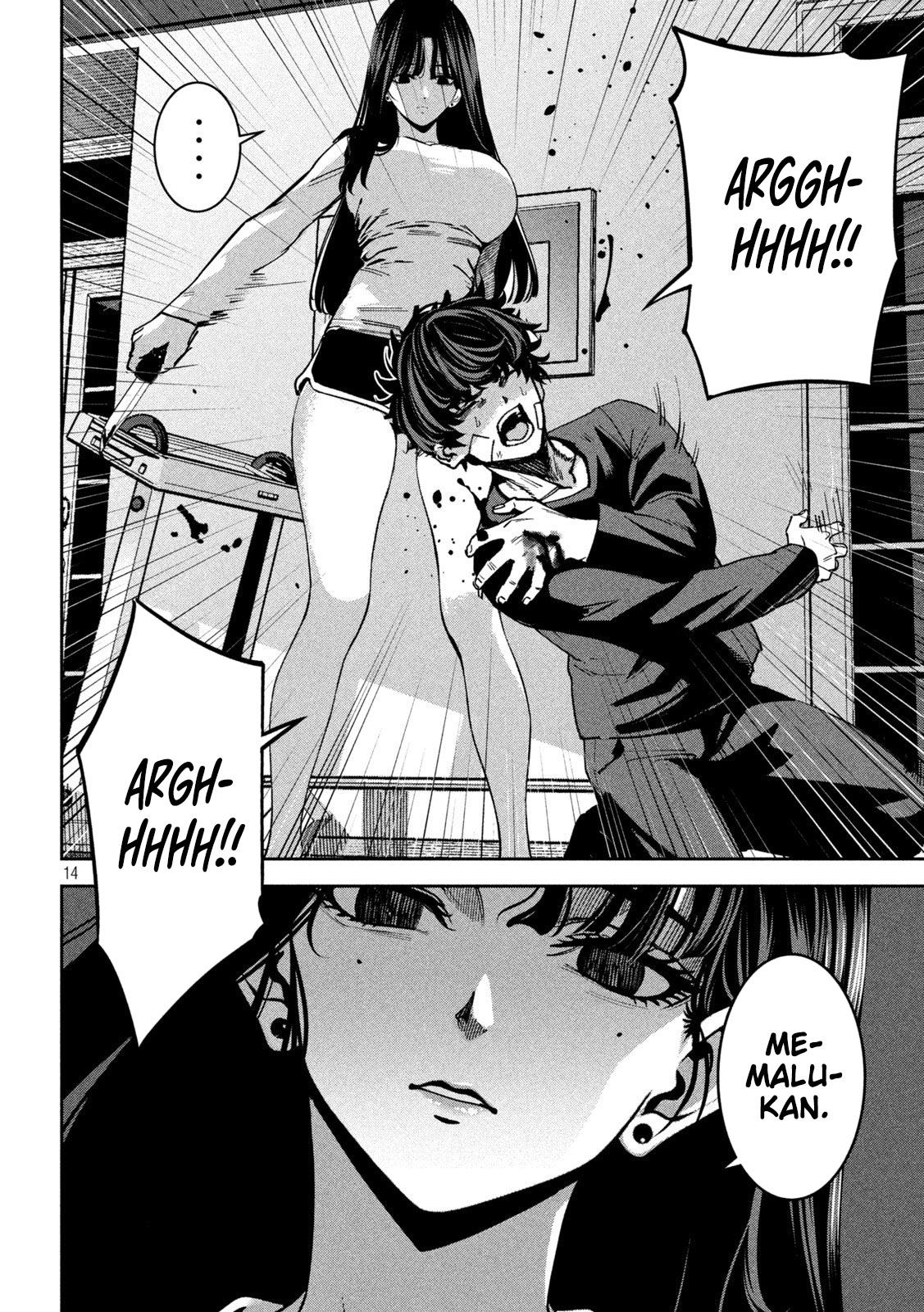 Bouryoku Banzai Chapter 34 - halaman 13