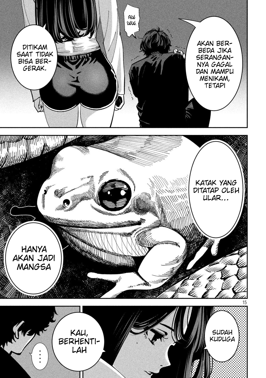 Bouryoku Banzai Chapter 34 - halaman 14