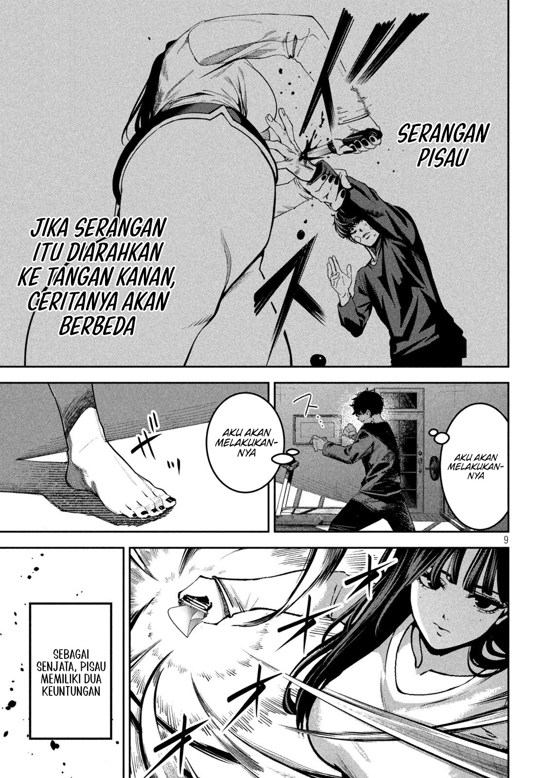 Bouryoku Banzai Chapter 34 - halaman 8