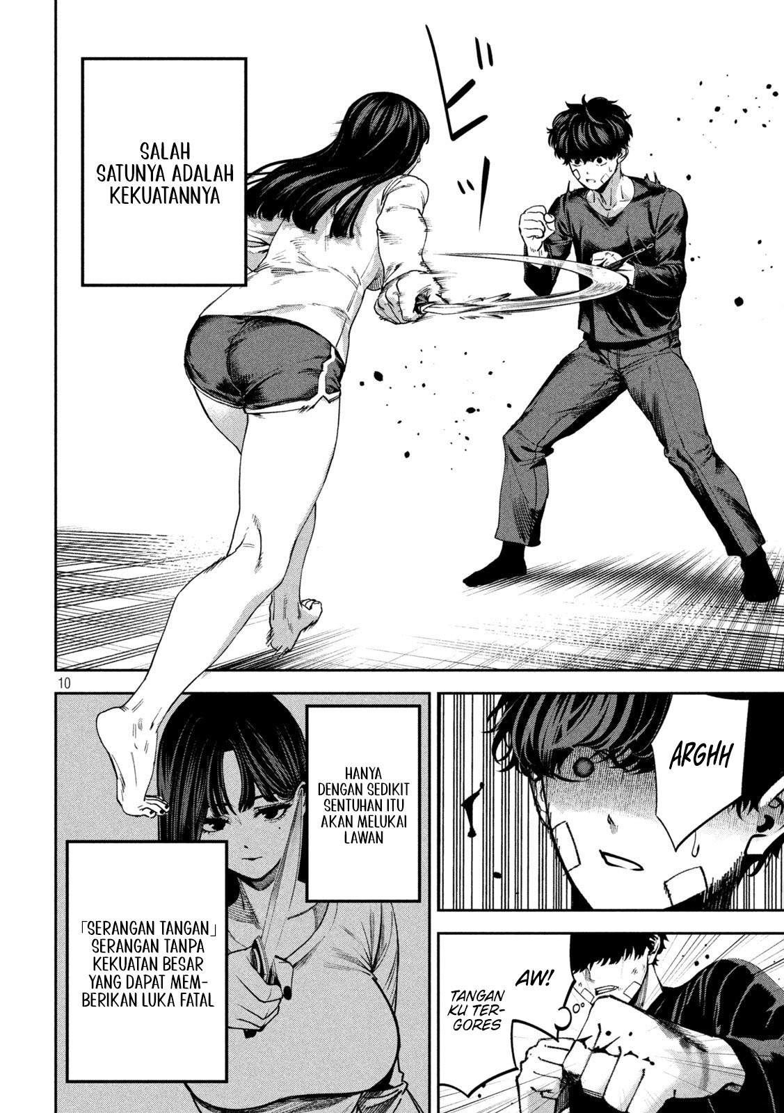 Bouryoku Banzai Chapter 34 - halaman 9
