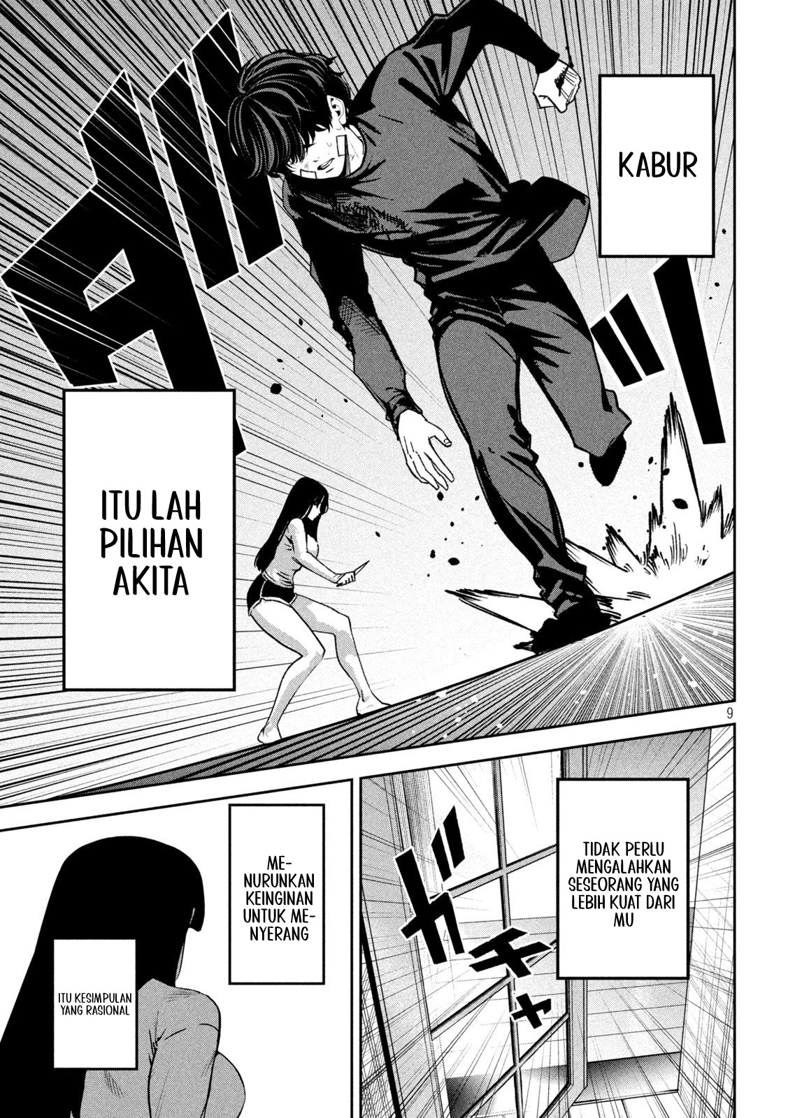 Bouryoku Banzai Chapter 35 - halaman 10