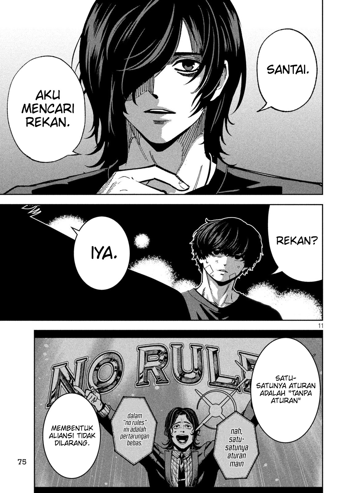 Bouryoku Banzai Chapter 36 - halaman 12