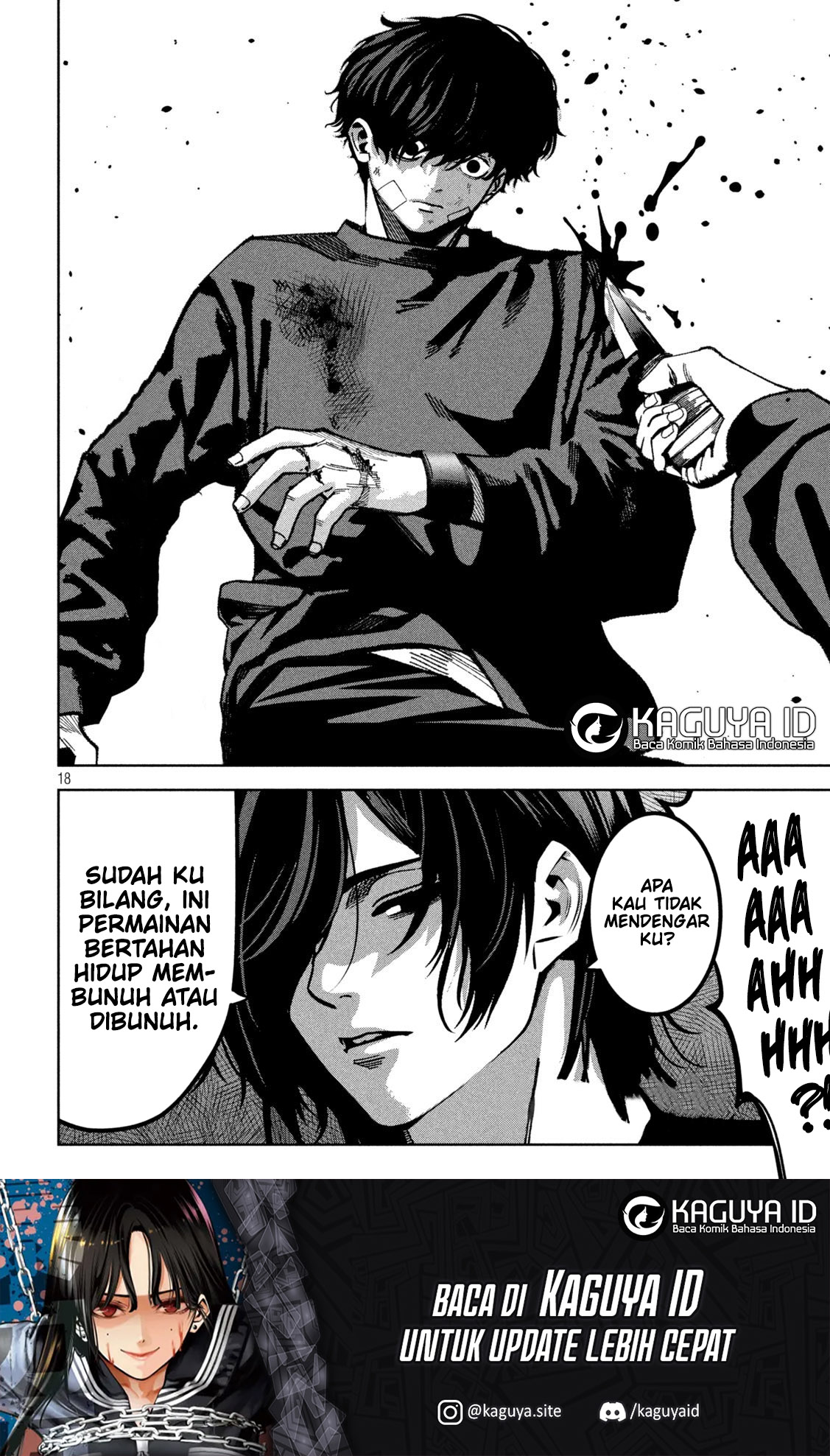 Bouryoku Banzai Chapter 36 - halaman 18