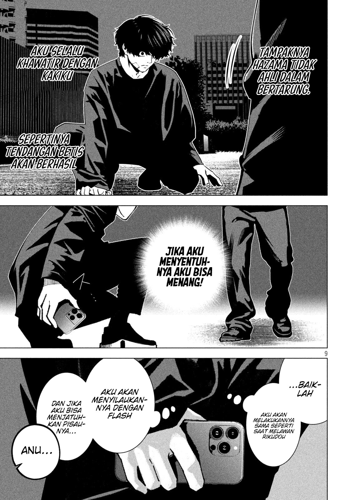 Bouryoku Banzai Chapter 37 - halaman 10