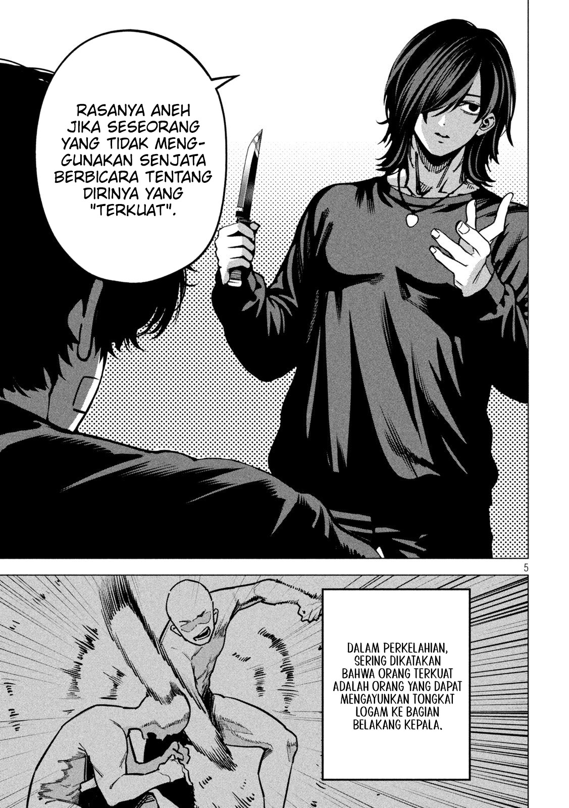 Bouryoku Banzai Chapter 37 - halaman 6