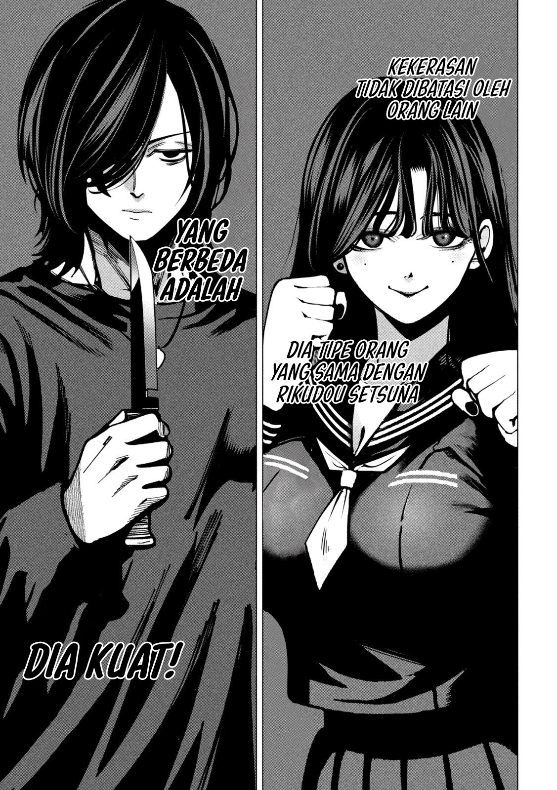 Bouryoku Banzai Chapter 37 - halaman 8