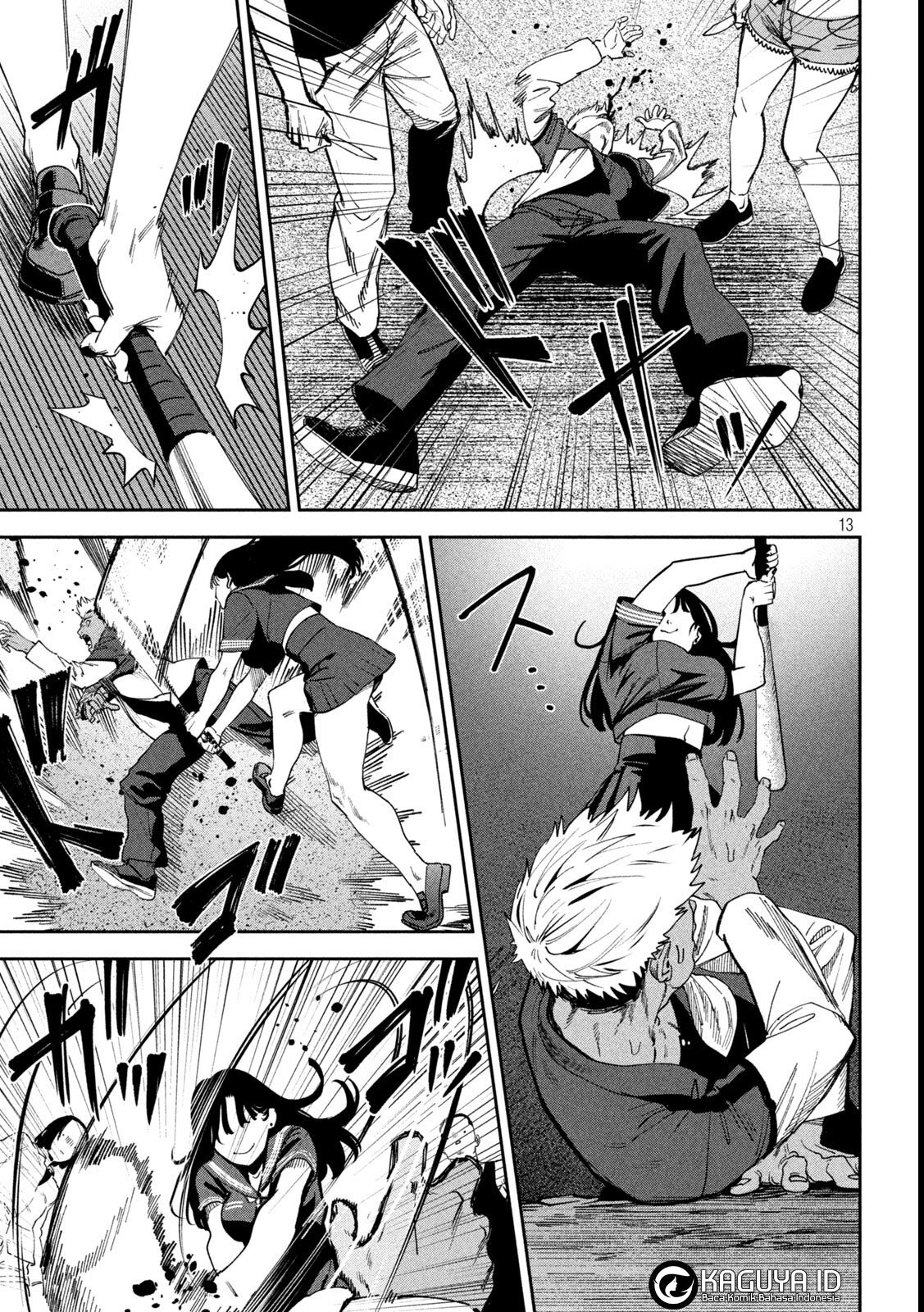 Bouryoku Banzai Chapter 39 - halaman 14