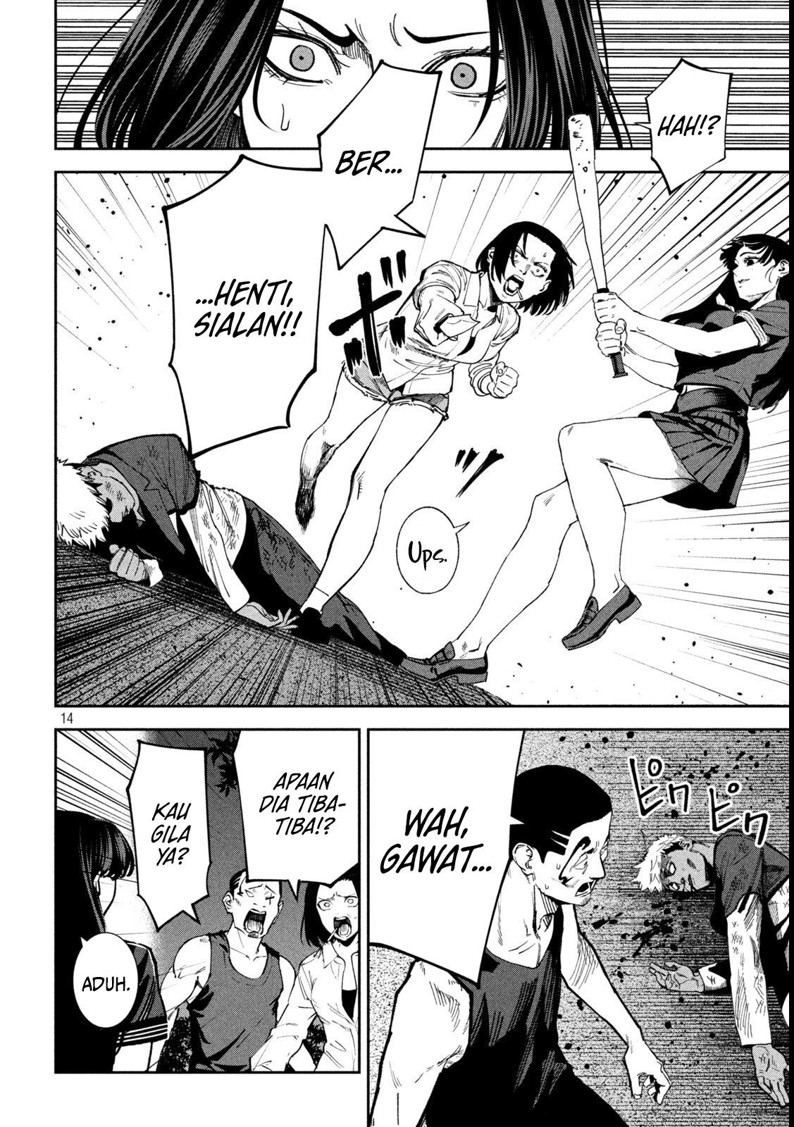 Bouryoku Banzai Chapter 39 - halaman 15