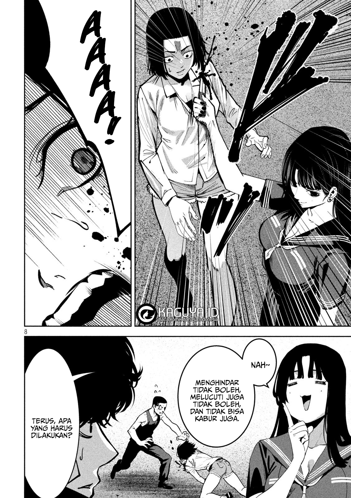 Bouryoku Banzai Chapter 40 - halaman 9
