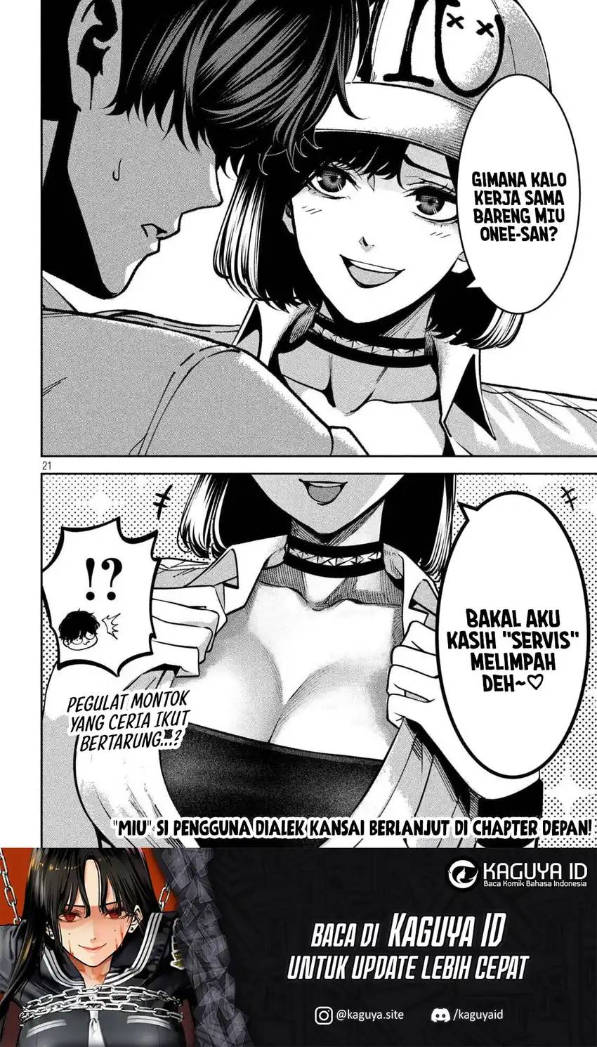 Bouryoku Banzai Chapter 43 - halaman 22