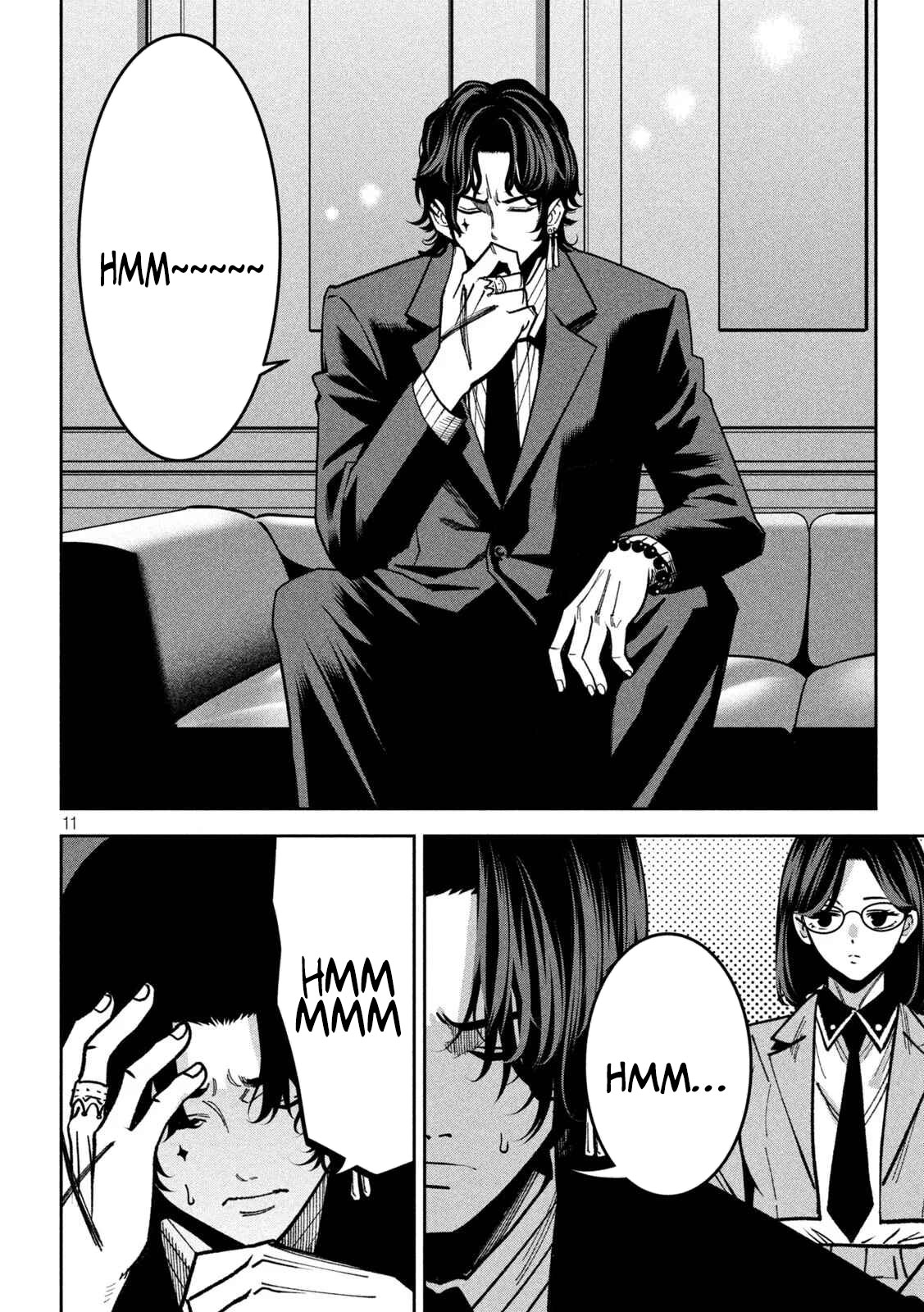 Bouryoku Banzai Chapter 46 - halaman 12