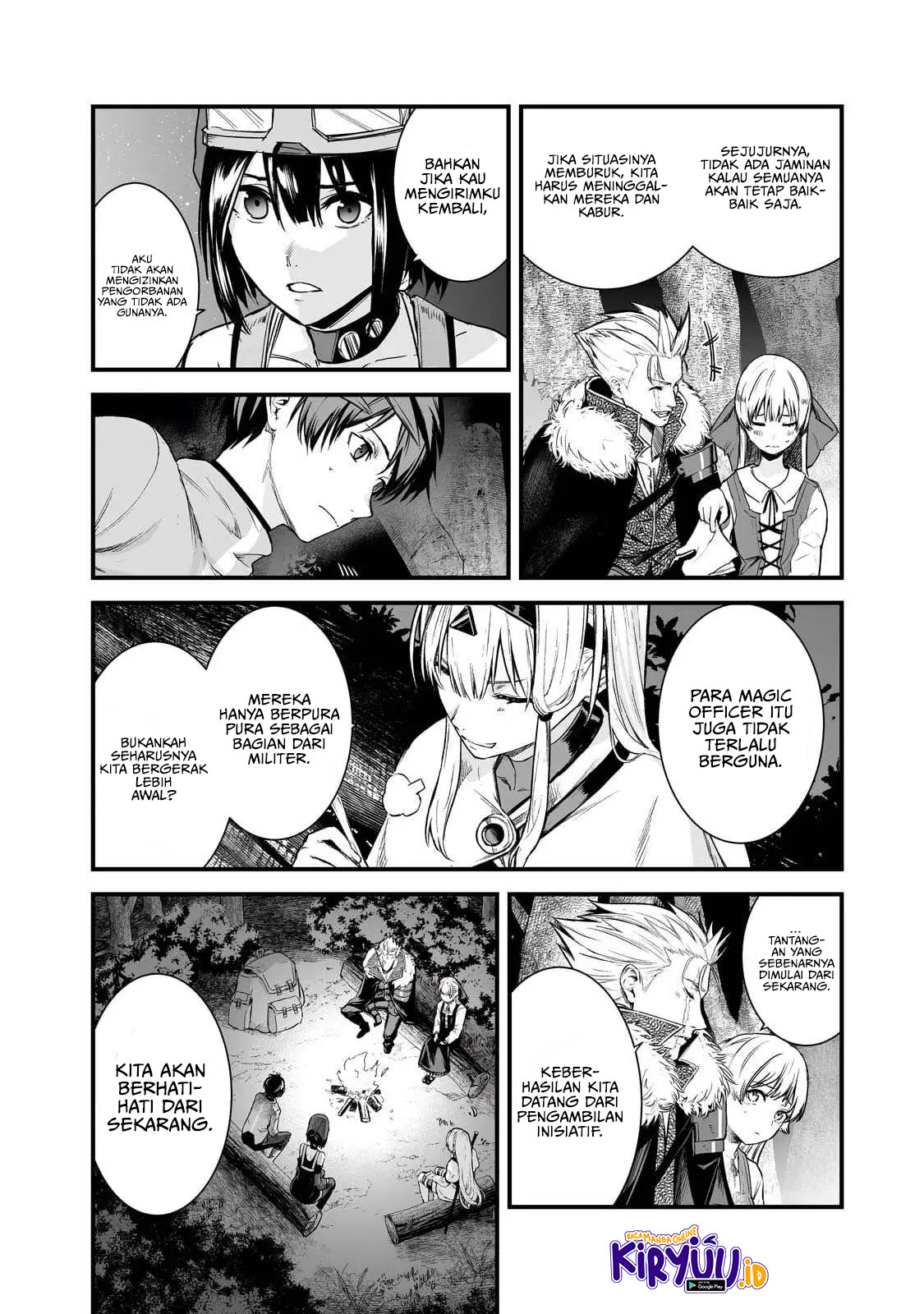 Boushoku-Hi no Ken Chapter 46 - halaman 15