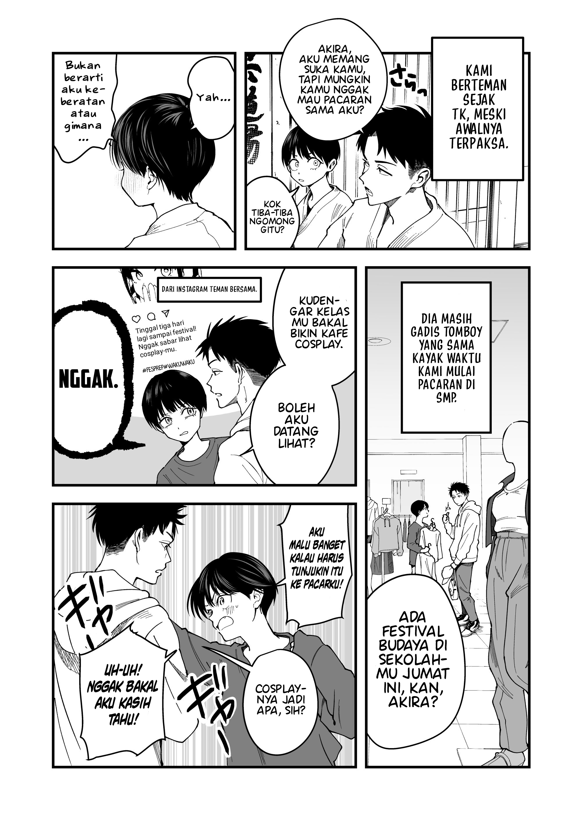 Boyish Kanojo ga Kawaisugiru Chapter 1 - halaman 3