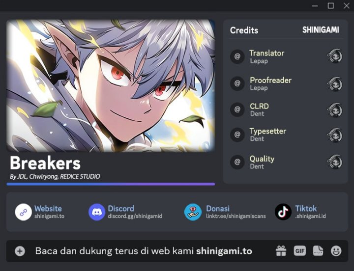 Breakers Chapter 1 - halaman 1
