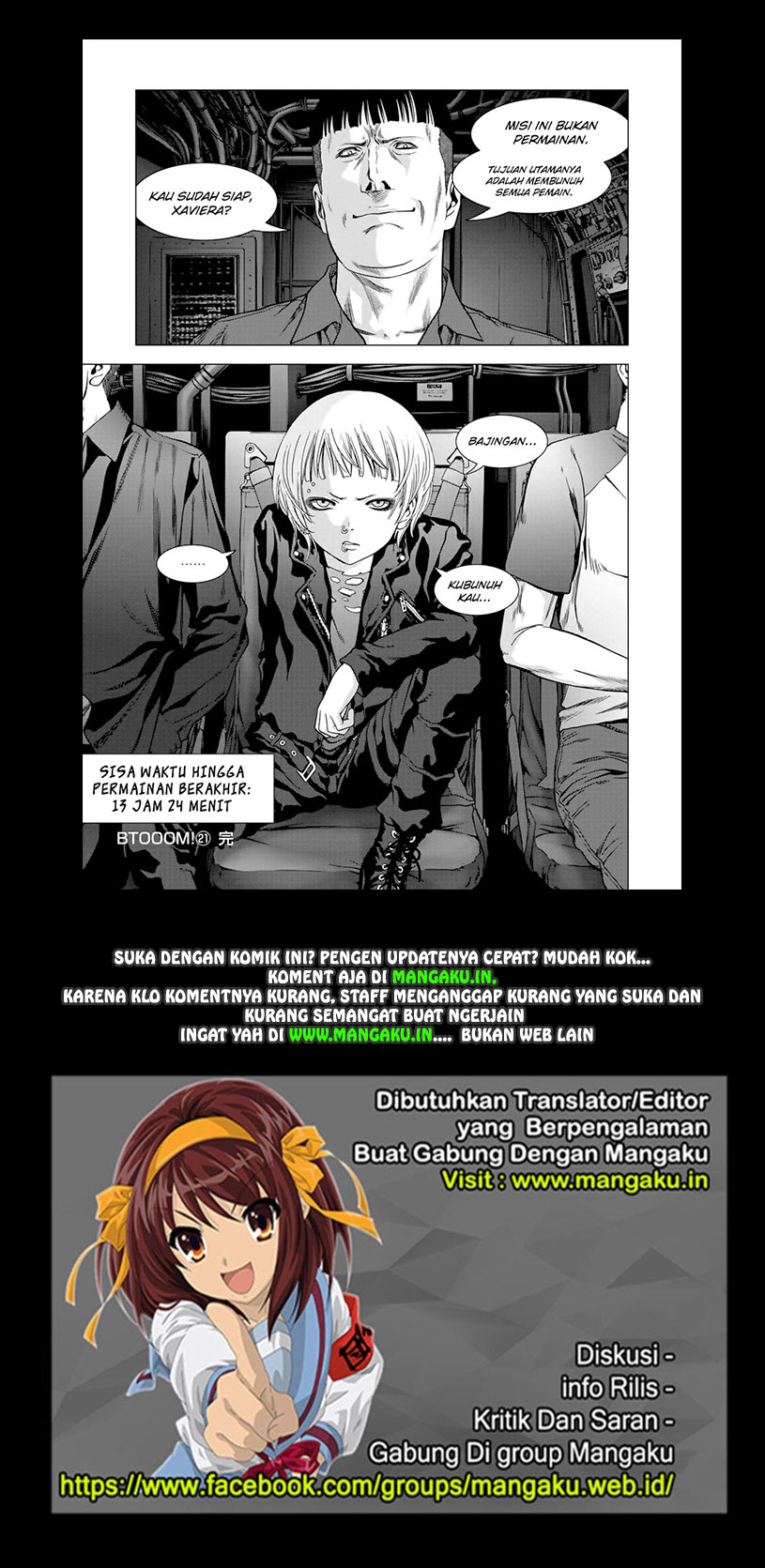 Btooom! Chapter 101.2 - halaman 27