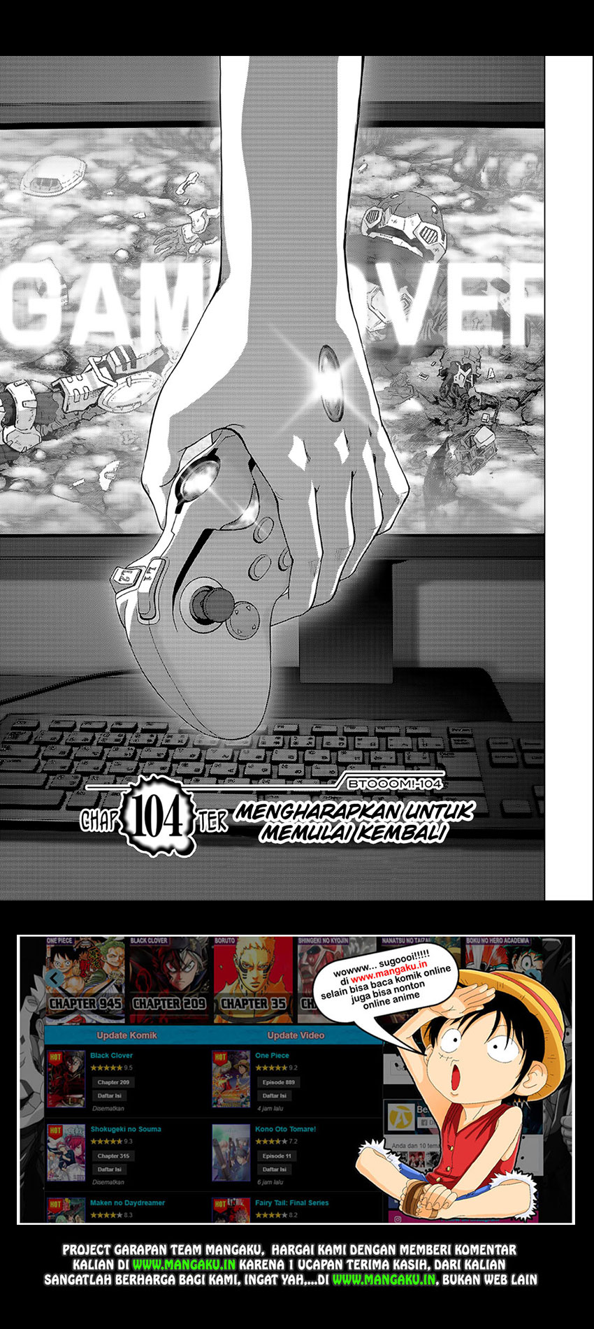 Btooom! Chapter 104 - halaman 2