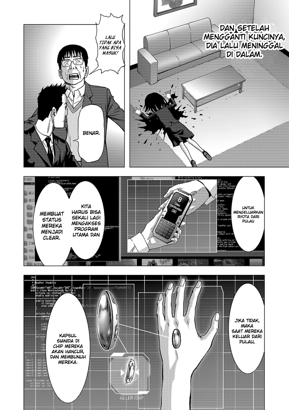 Btooom! Chapter 104 - halaman 8
