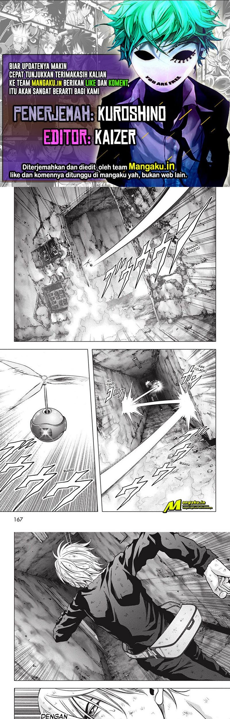 Btooom! Chapter 105.2 - halaman 1