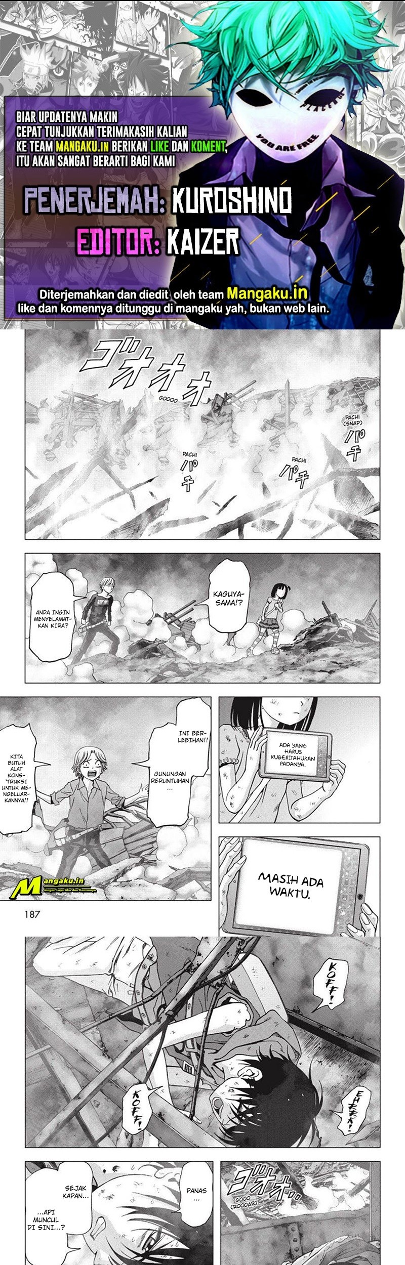 Btooom! Chapter 105.3 - halaman 1