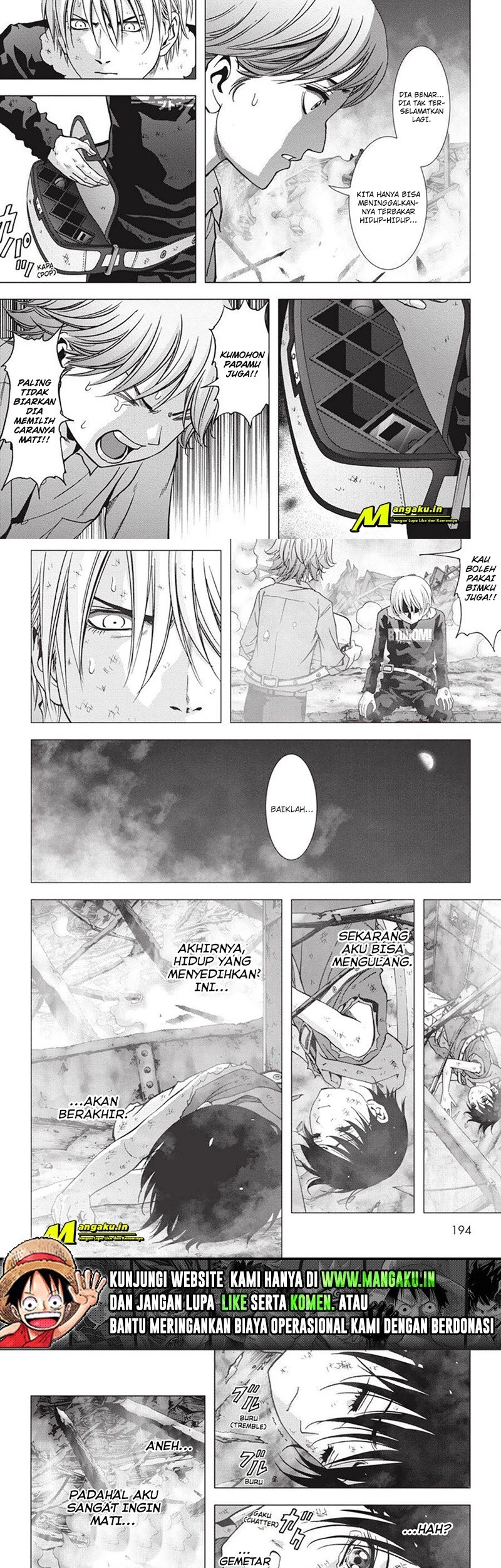 Btooom! Chapter 105.3 - halaman 5