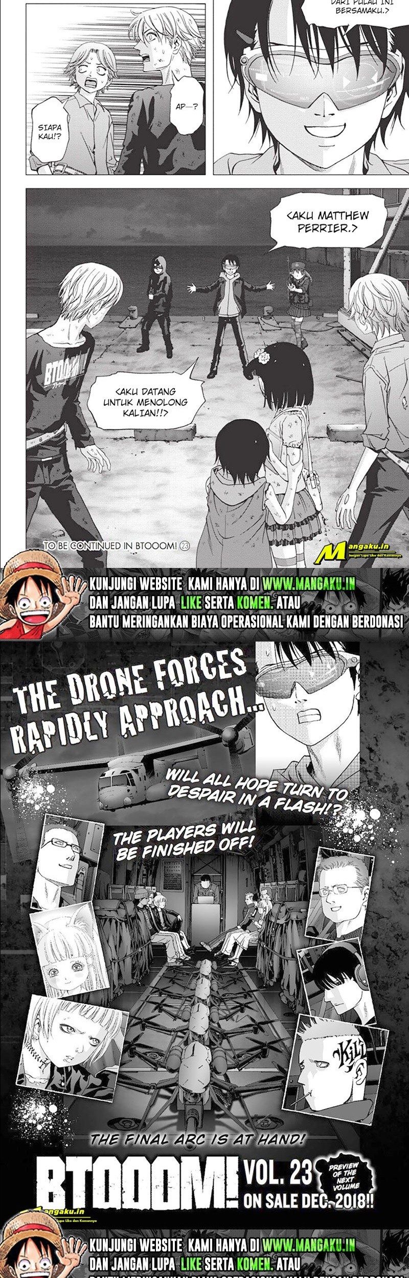 Btooom! Chapter 105.3 - halaman 9