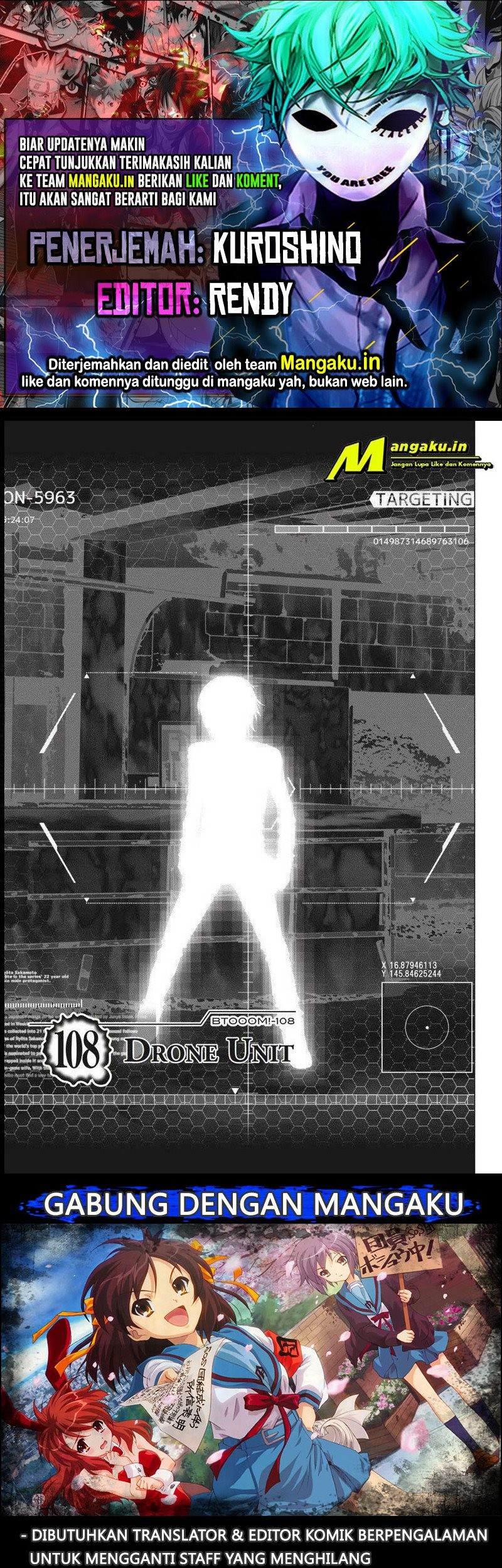 Btooom! Chapter 108.1 - halaman 1