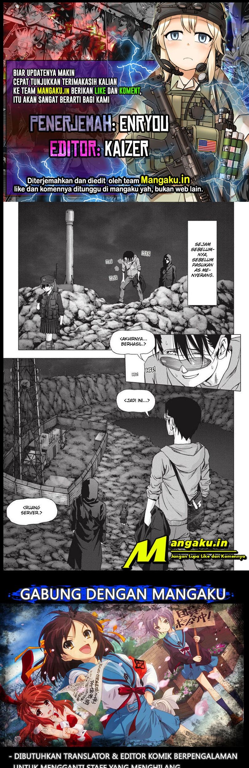 Btooom! Chapter 110.1 - halaman 1