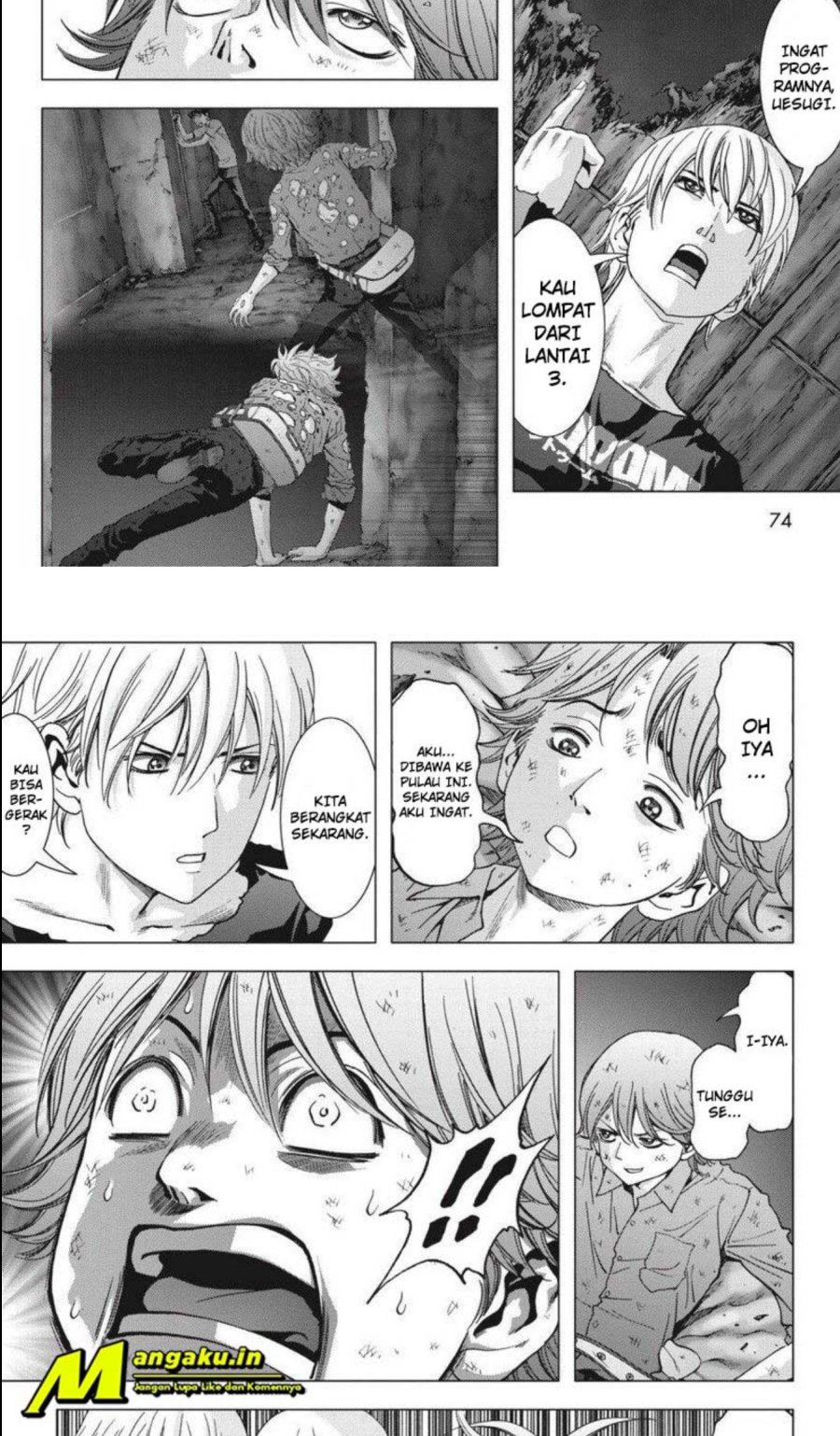 Btooom! Chapter 111.1 - halaman 17