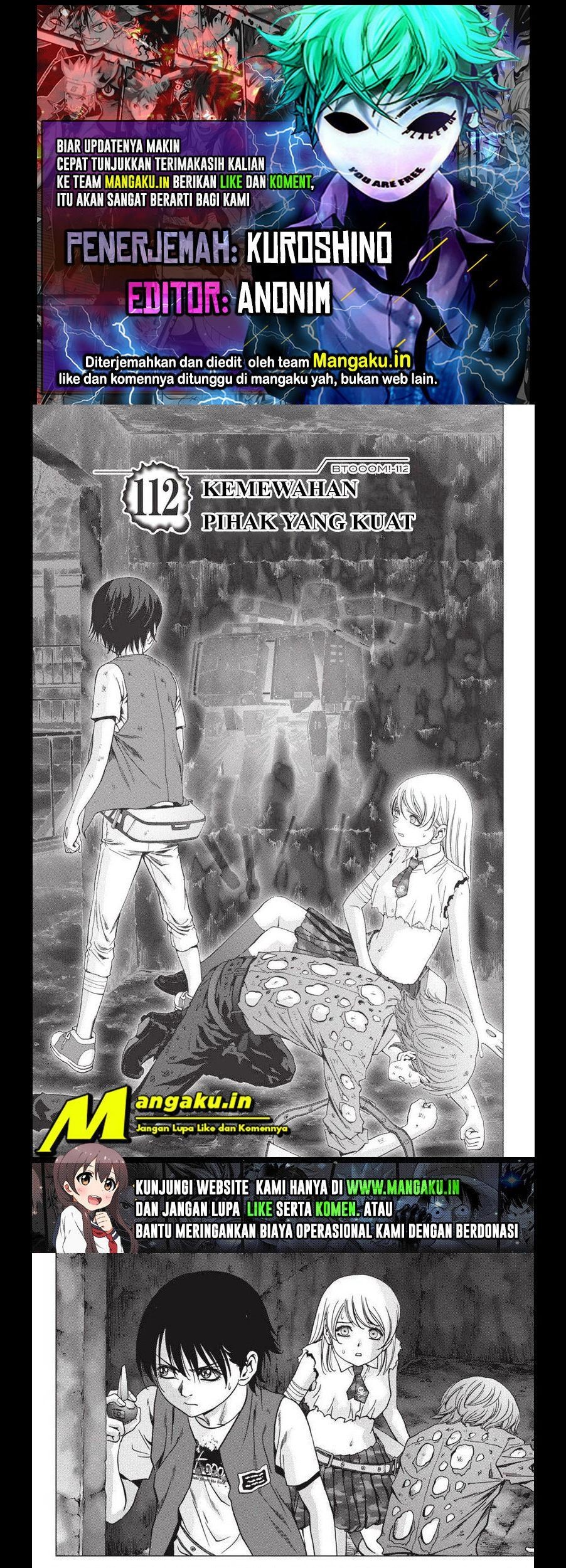 Btooom! Chapter 112.1 - halaman 1